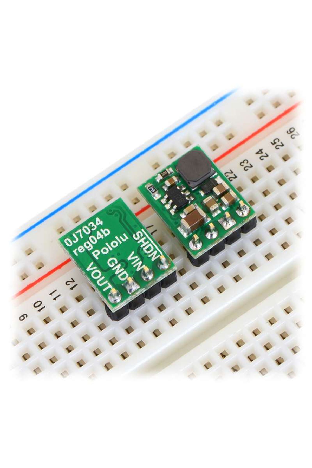 Pololu-Step-down regulator of 3.3V and 600mAh Pololu D36V6F3 4