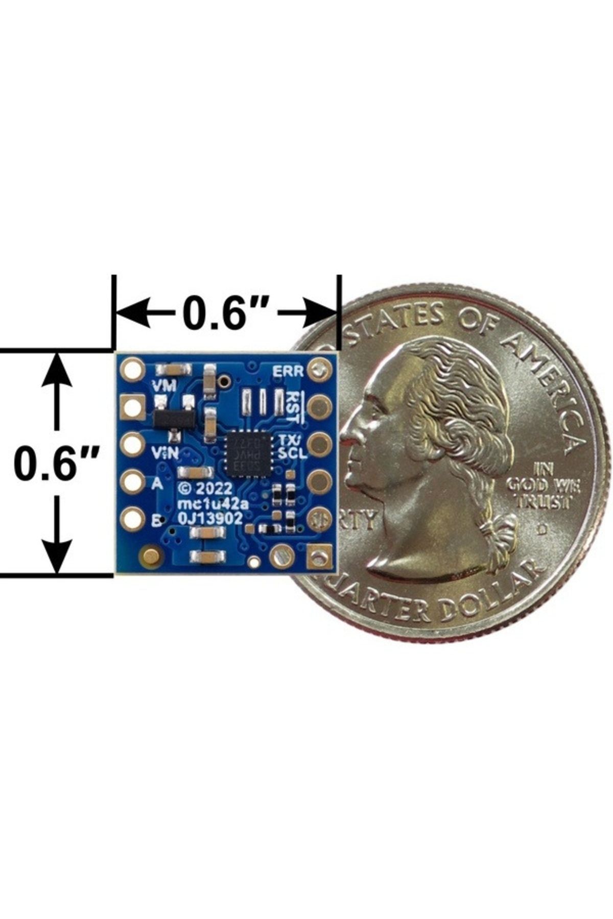 Pololu-Motoron M1T256 motor controller, unique I²C interface 3