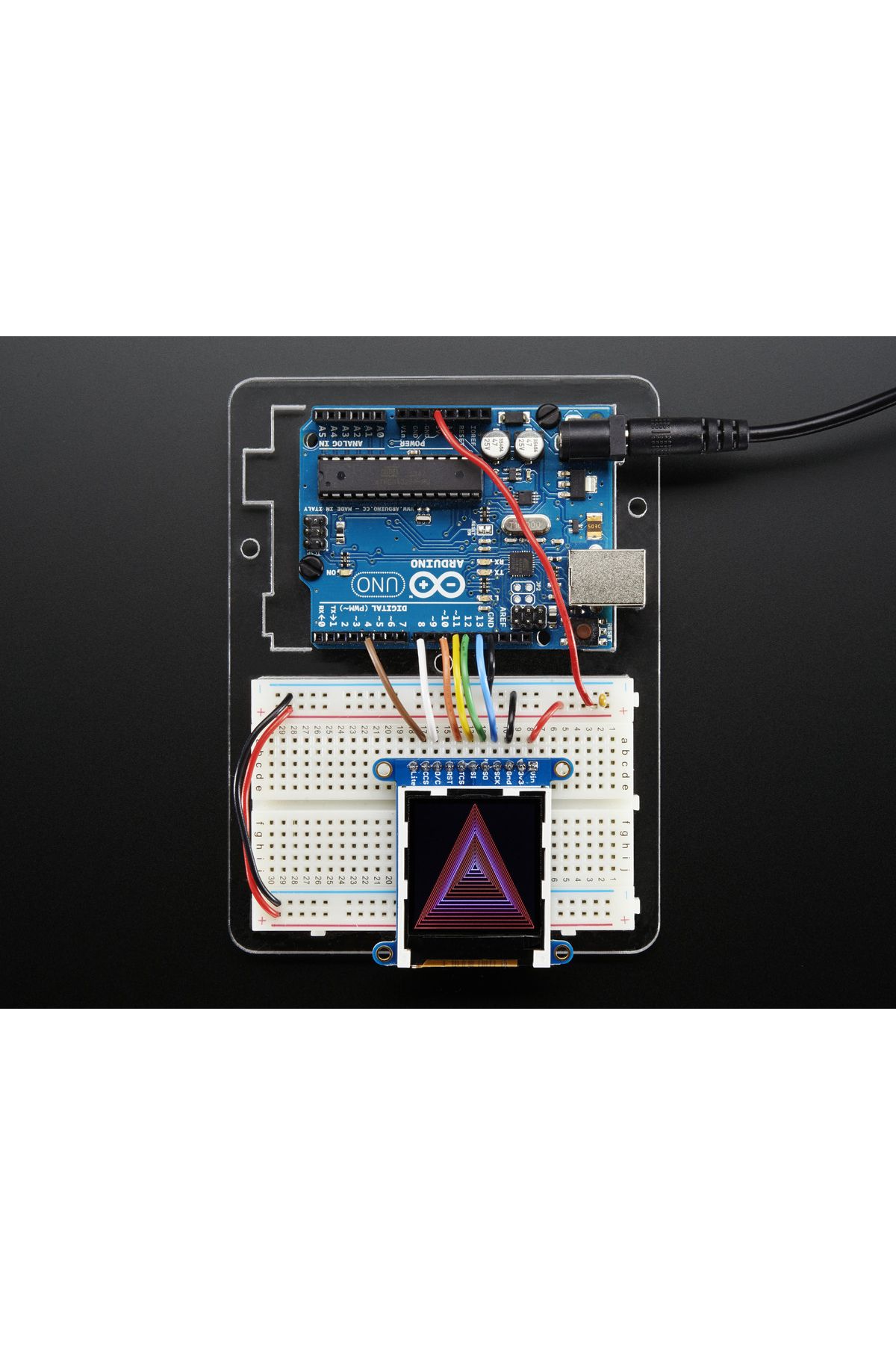 Adafruit-Color TFT LCD 1.44" with MicroSD Card breakout - ST7735R 4