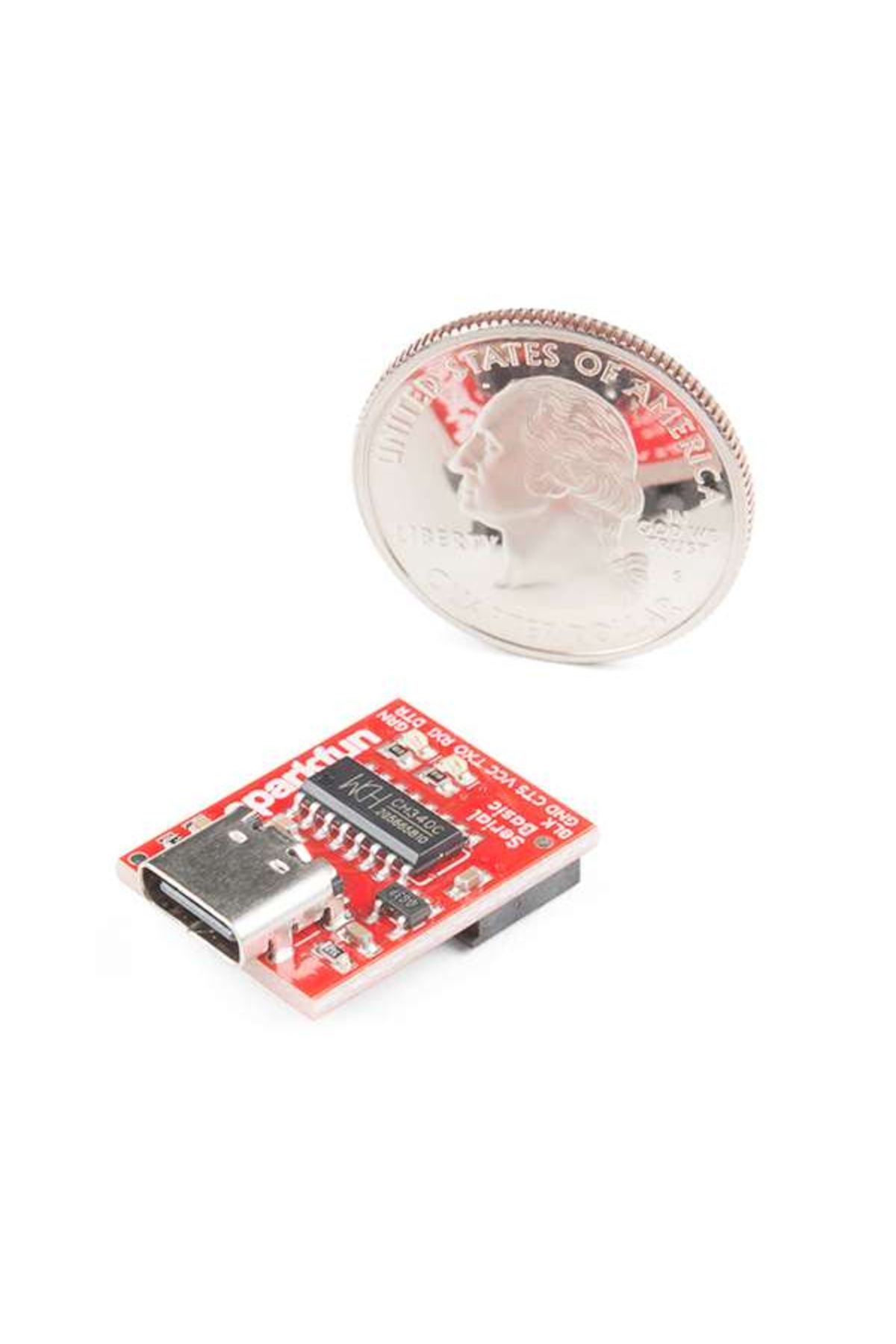 Sparkfun-serial breakout with CH340C and USB-C 4