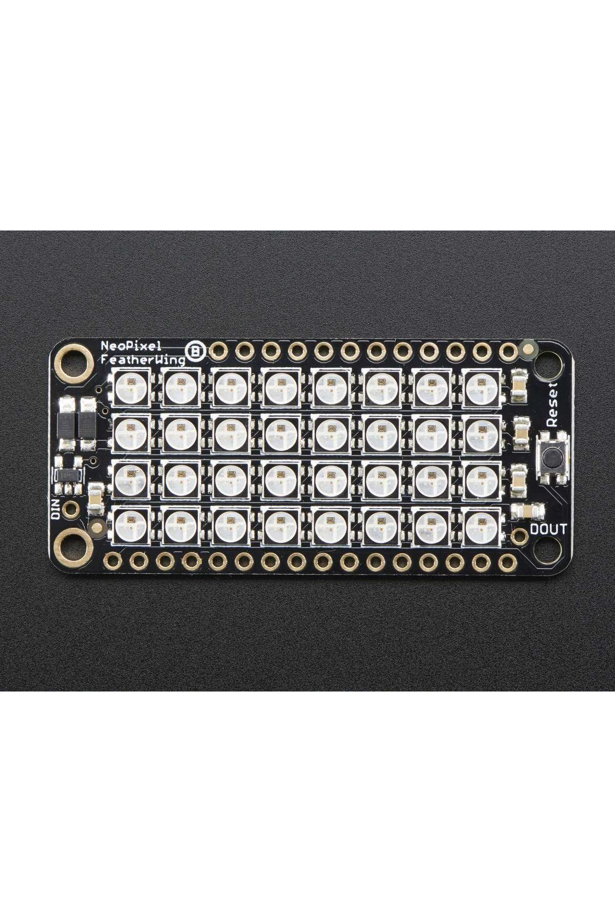 Adafruit-Matrix 4x8 RGB LEDs - NeoPixel FeatherWing 5