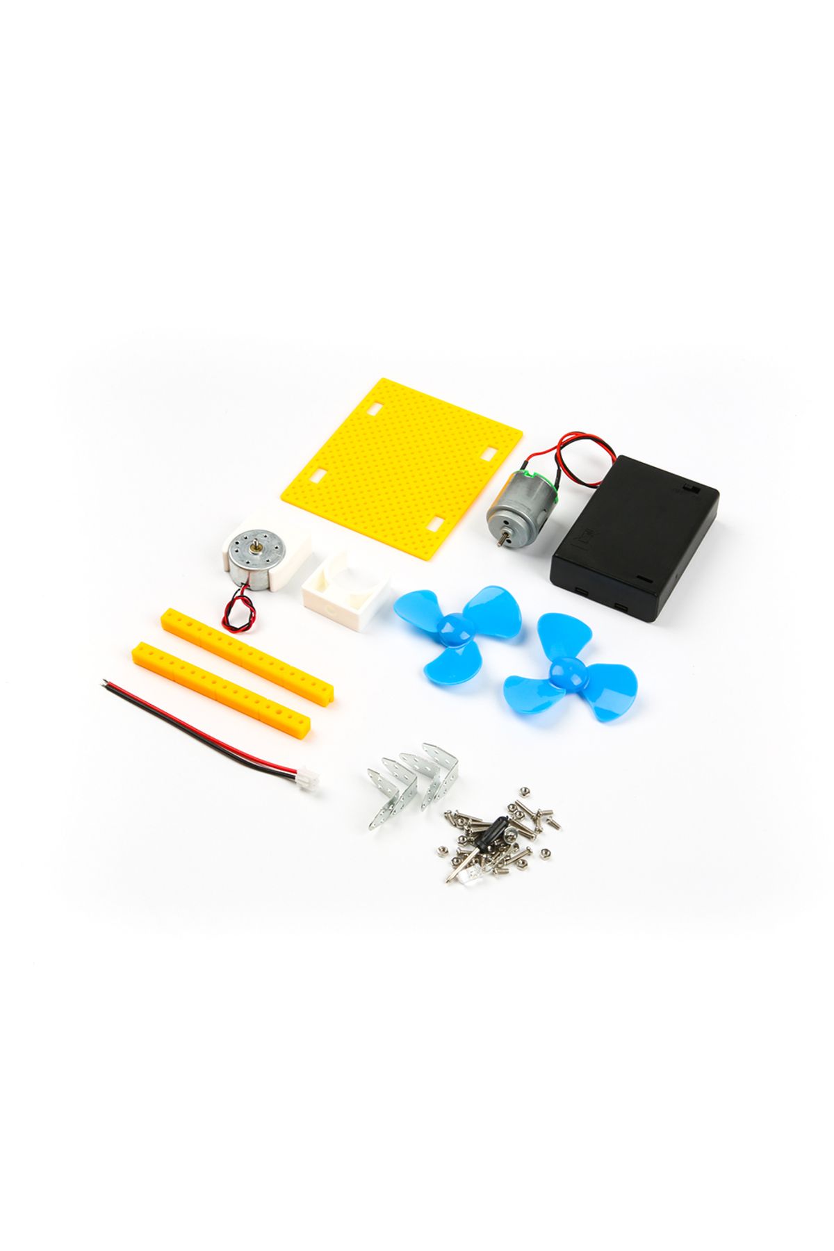 ROBOFUN-Micro Analog Wind Generator System DC Motor (3xAA Battery Not Included) 4
