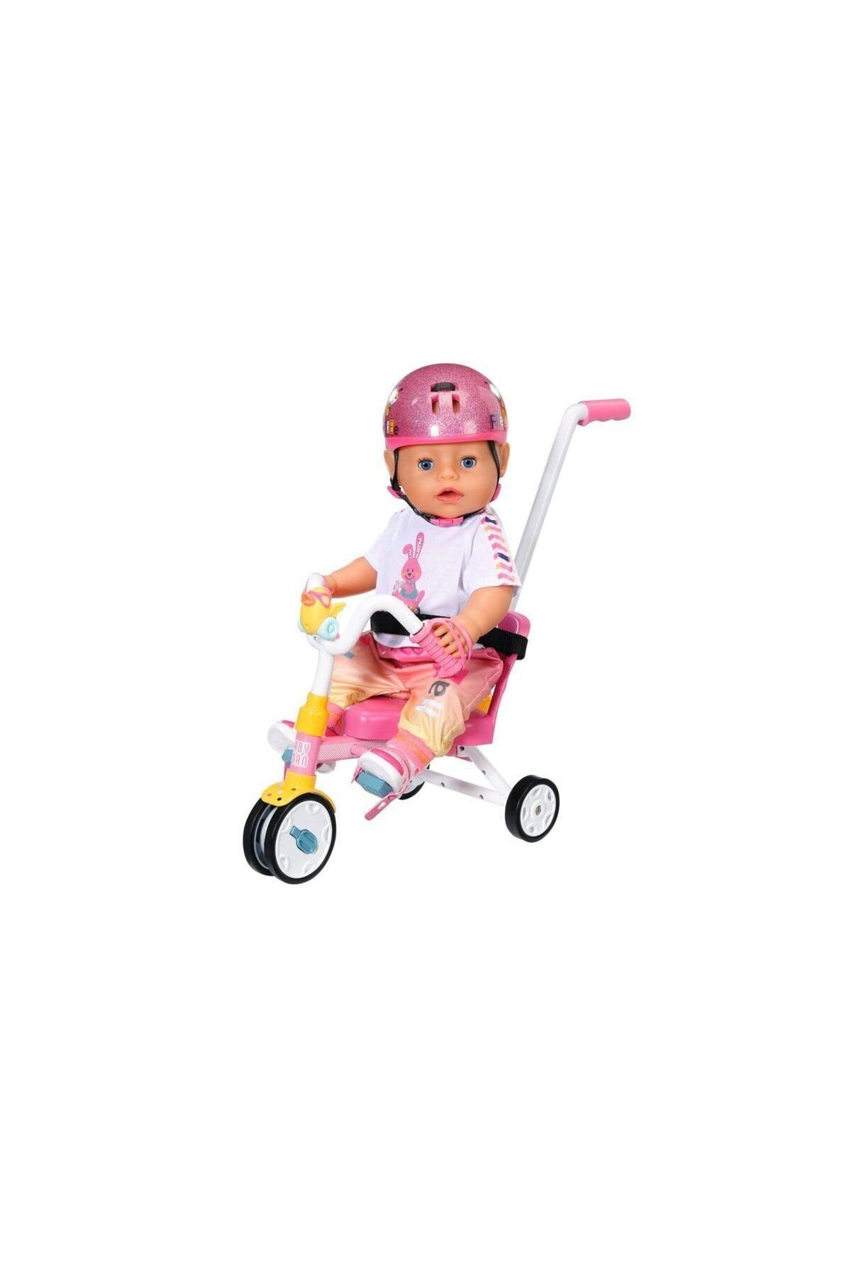 Aymir Ticaret 834299 Baby Born 3 Tekerlekli Bisiklet (Oyuncak bebek için)
