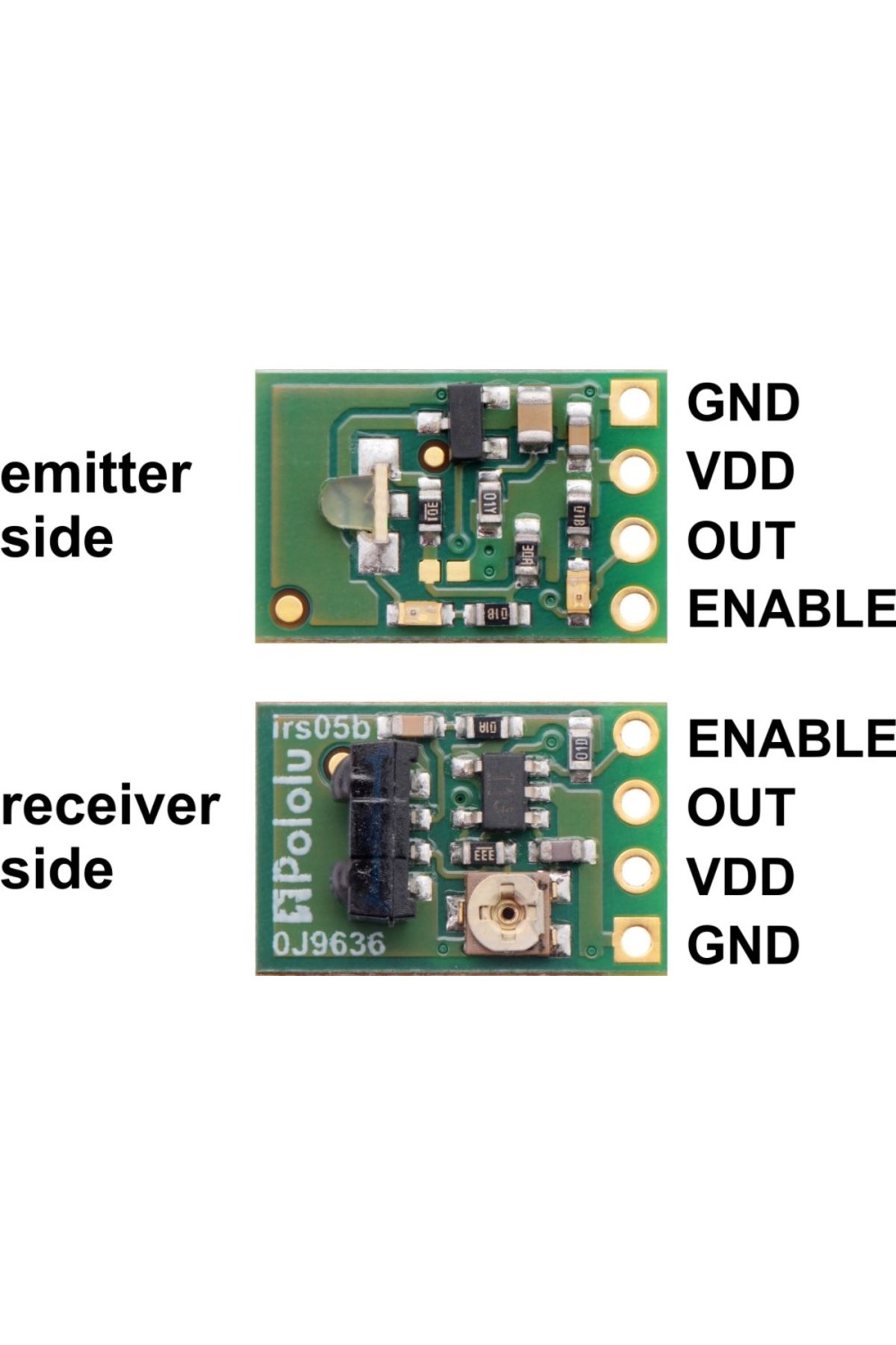 Pololu-38 Khz Ir Proximity Sensor, Fixed Sensitivity, Low Brightness 6