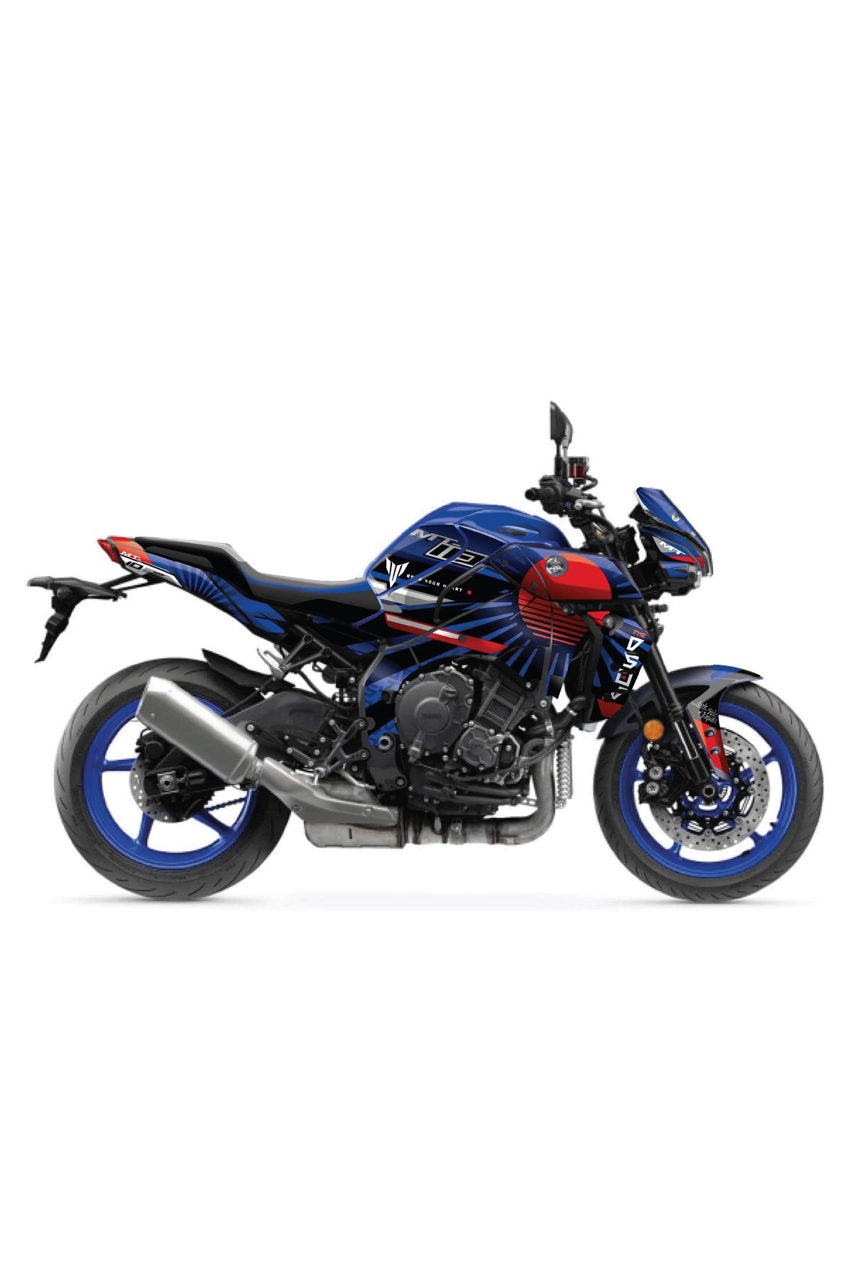 Run Grafik Shop YAMAHA MT 10 2021-2025 JAPAN KAPLAMA GRAFİK SET KİT