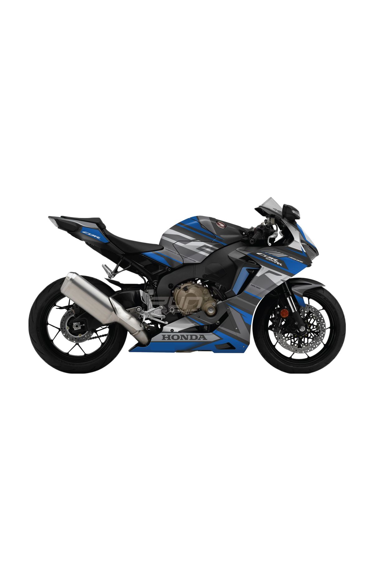 Run Grafik Shop HONDA 1000 RR 20217-2019 LEVEL KAPLAMA GRAFİK SET KİT
