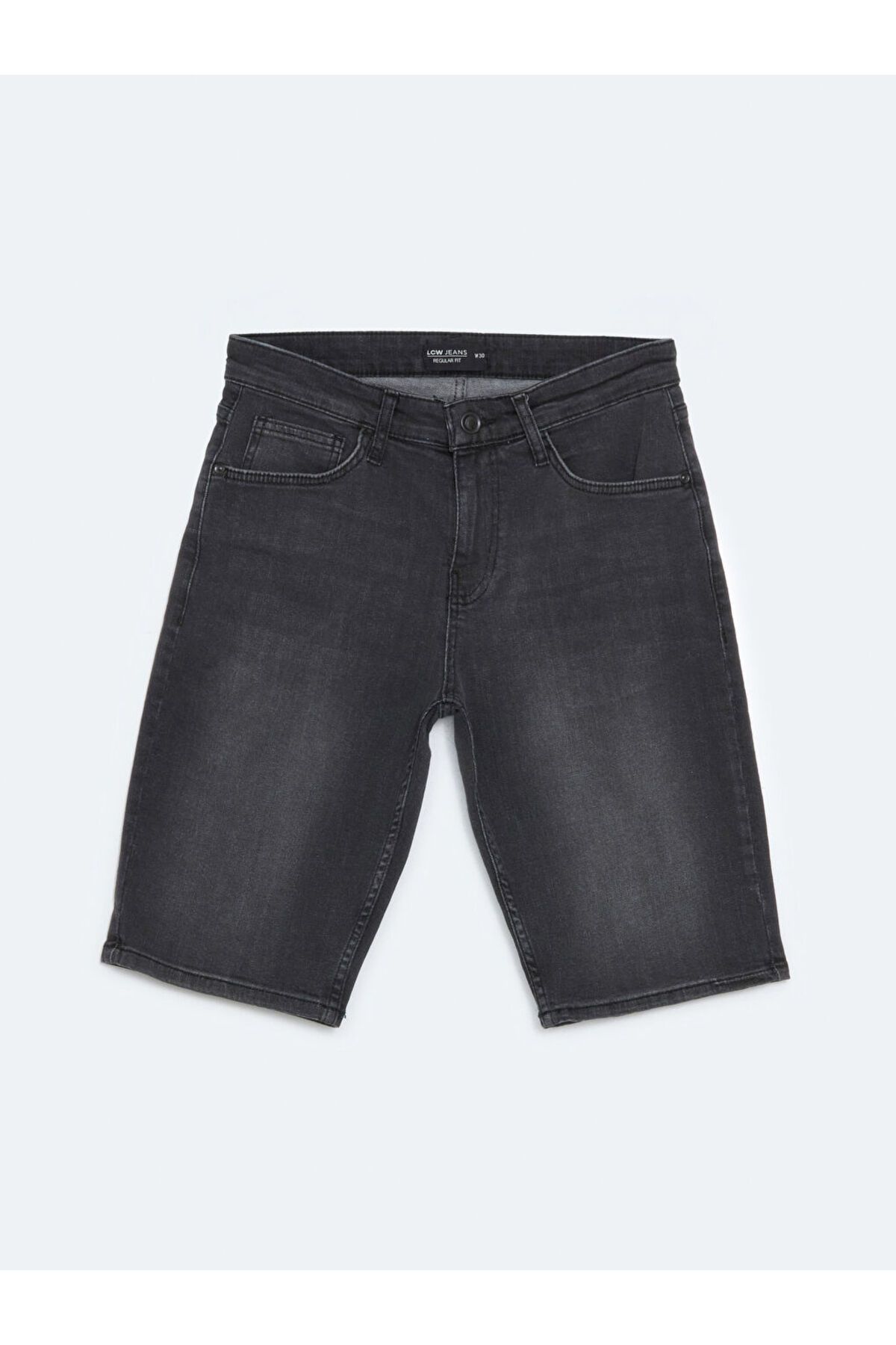 LC Waikiki-Ανδρικό τζιν σορτς Standard Fit 5