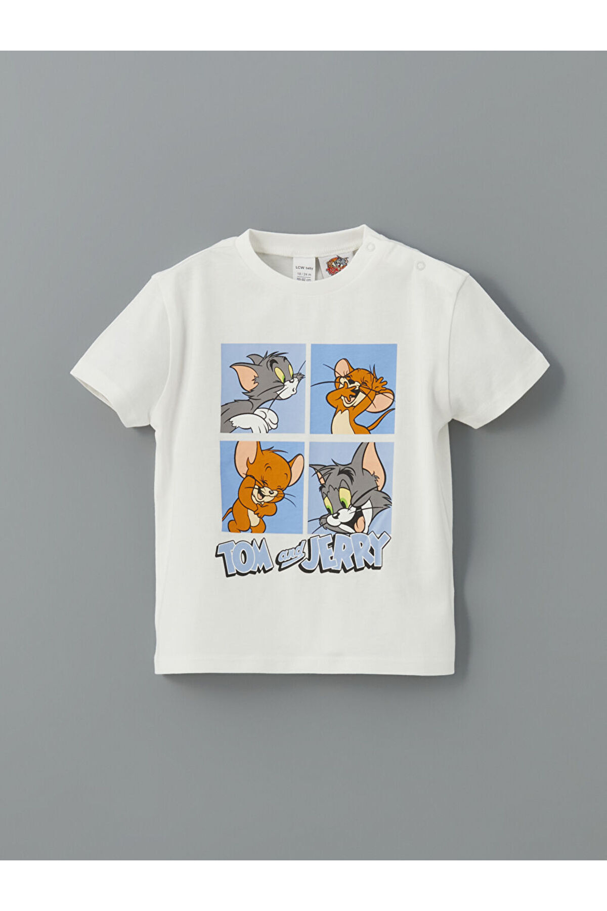 LC Waikiki-Create Your Style with Uzg Store |   Tom and Jerry Printed Baby Boy Shorts Set 4