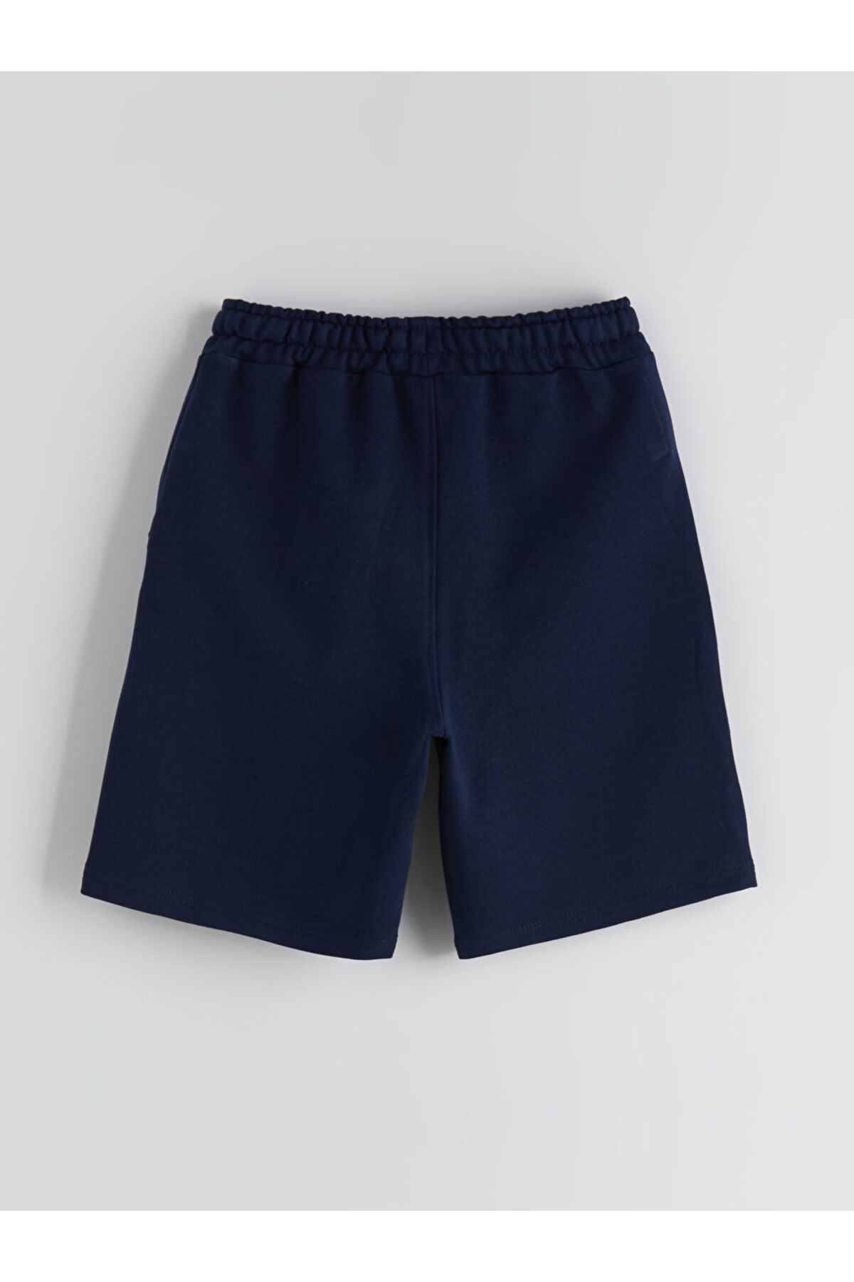 LC Waikiki-Sparkling Selections from Shining Store |   Navy Blue Boys' Shorts with Elastic Waist 2
