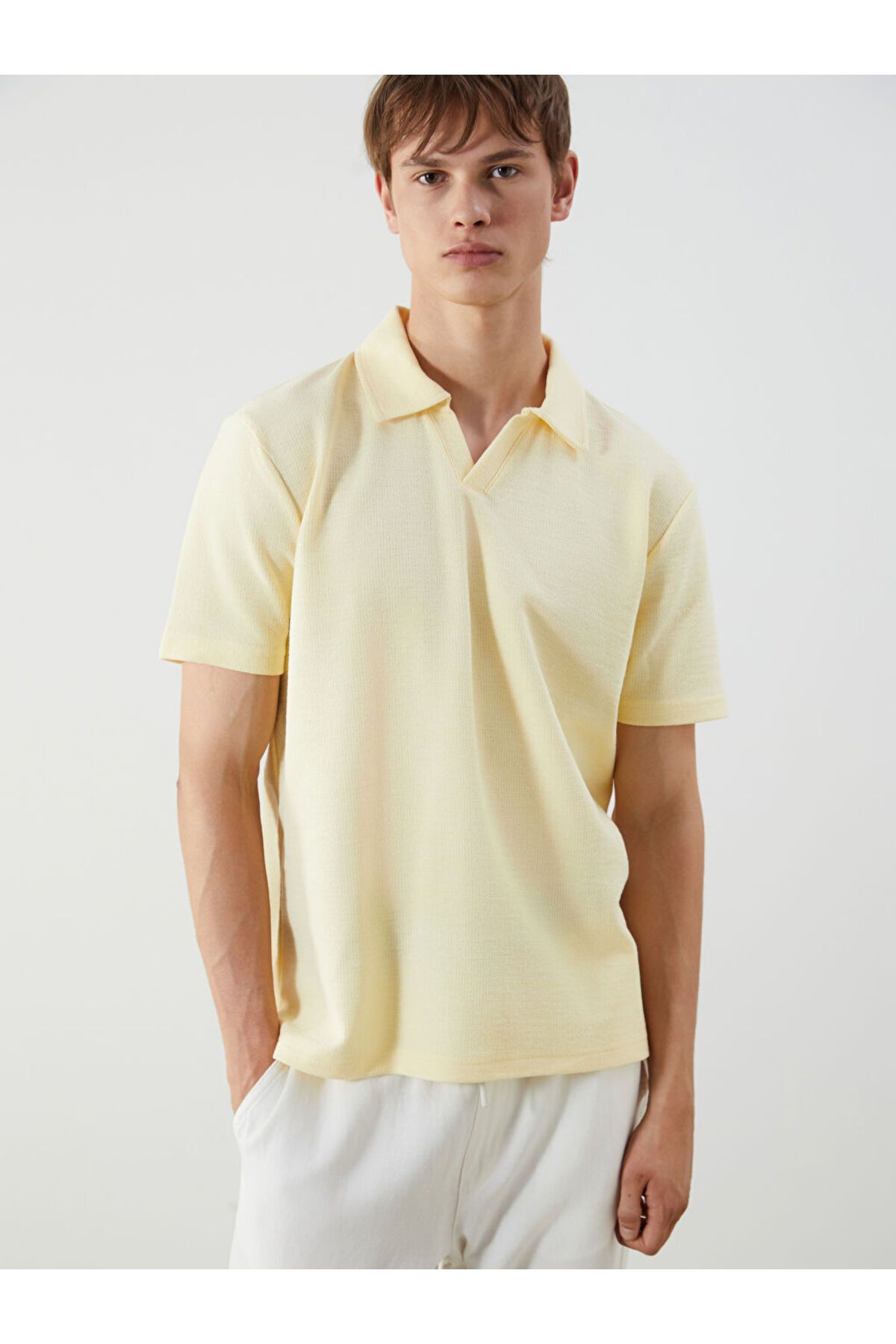 LC Waikiki XSIDE Sari Polo Yaka Erkek Tişört