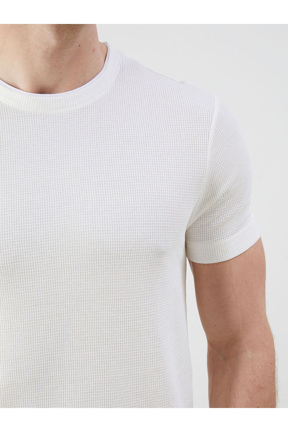 LC Waikiki-New Season Crew Neck Plain Men's T-Shirt - S5Jf99Z8 3