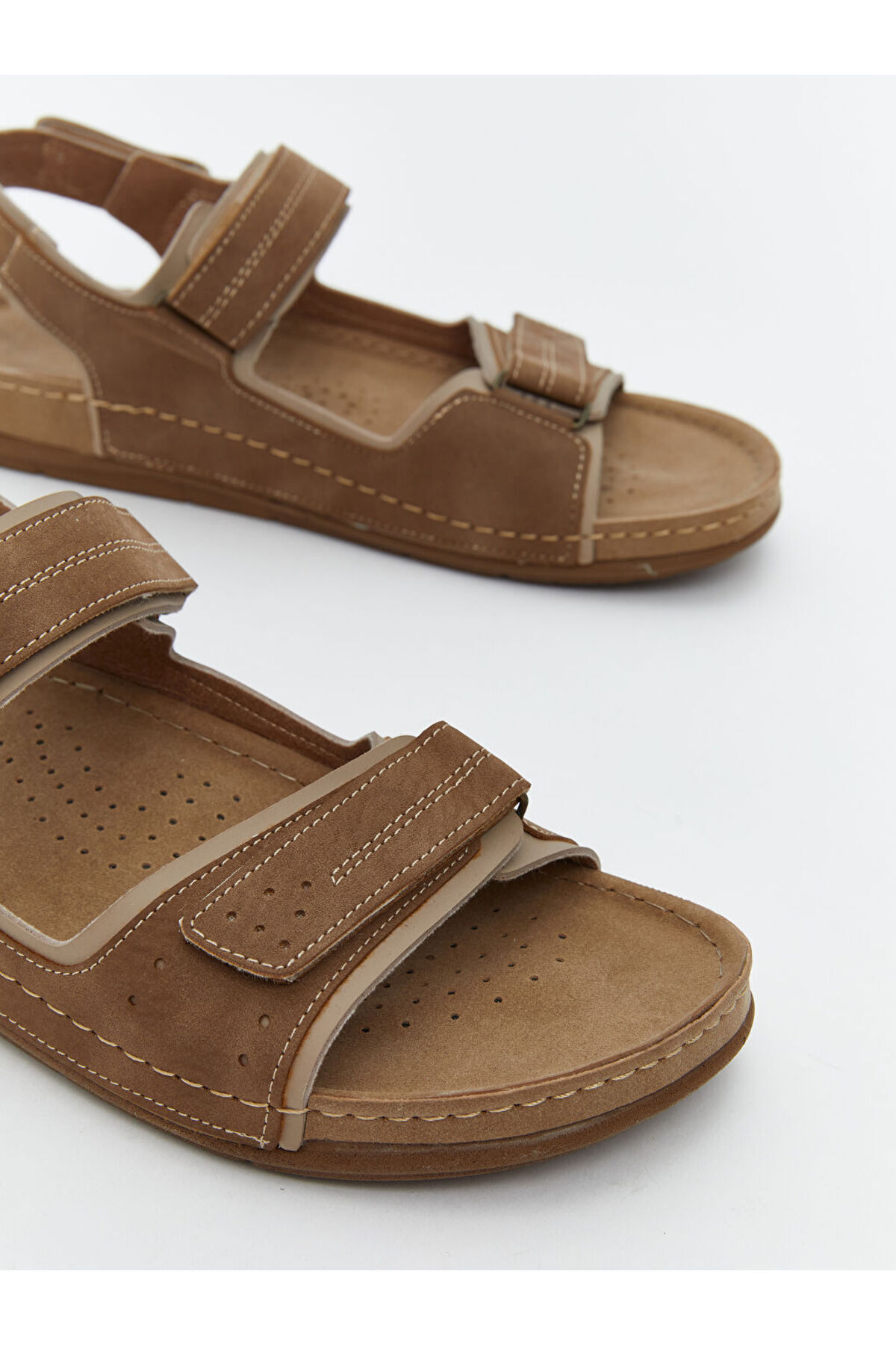LC Waikiki-Double Strap Men's Sandals 3