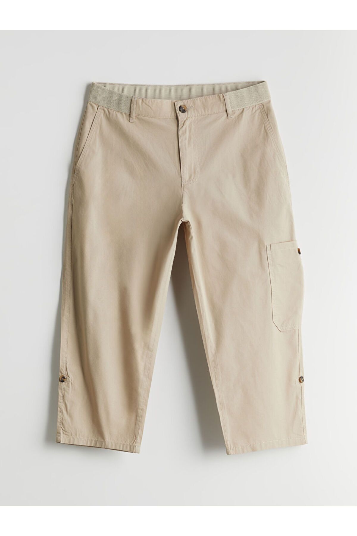 LC Waikiki-Sparkling Selections from Shining Store |   Beige Standard Fit Men's Roller Shorts 5