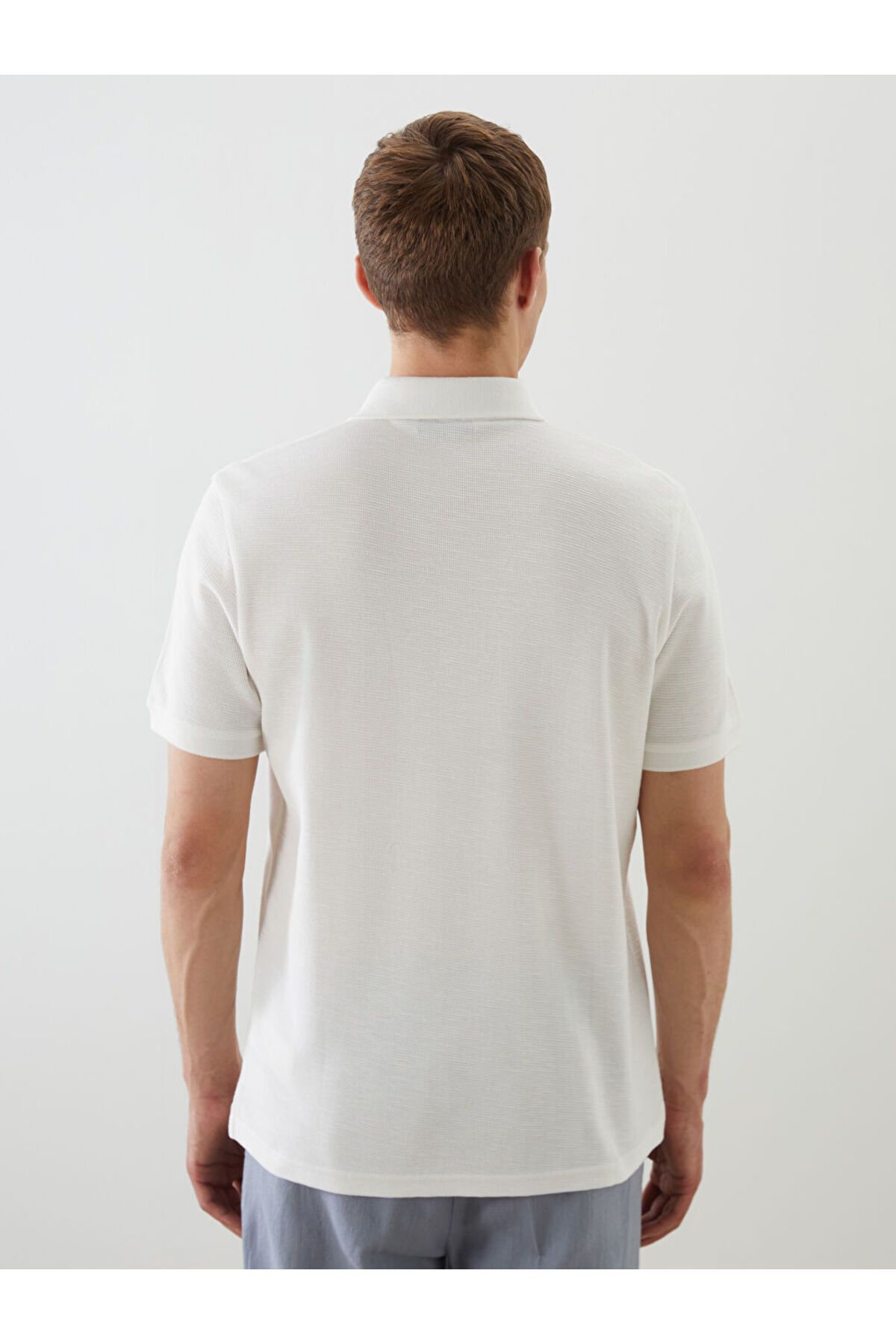LC Waikiki-Νέα σεζόν Polo Neck Kisa Sleeve Ανδρικό Tisort - S5Q295Z8 4