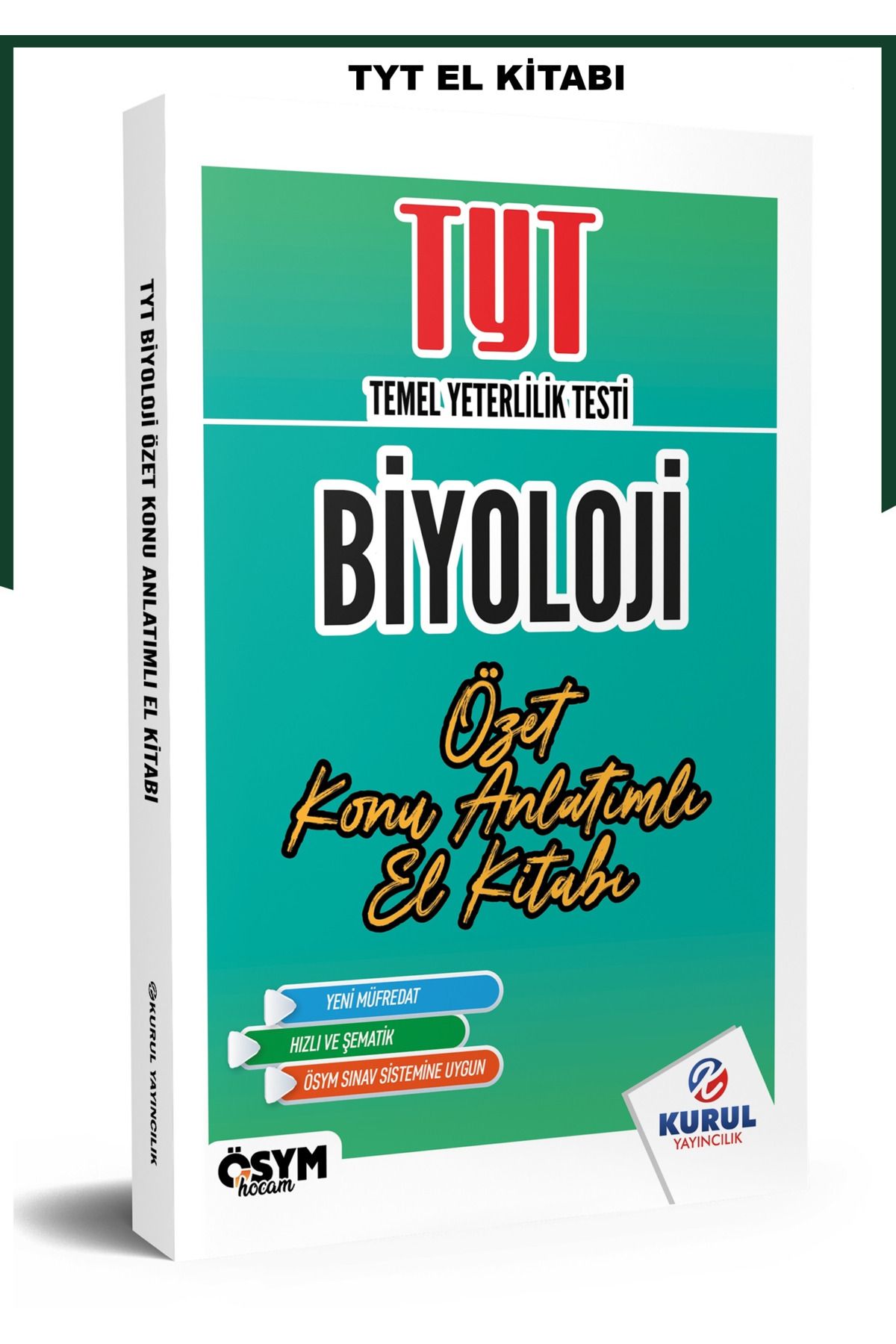 Kurul Yayıncılık 2026 Tyt Biyoloji El Kitabı Konu Anlatımlı