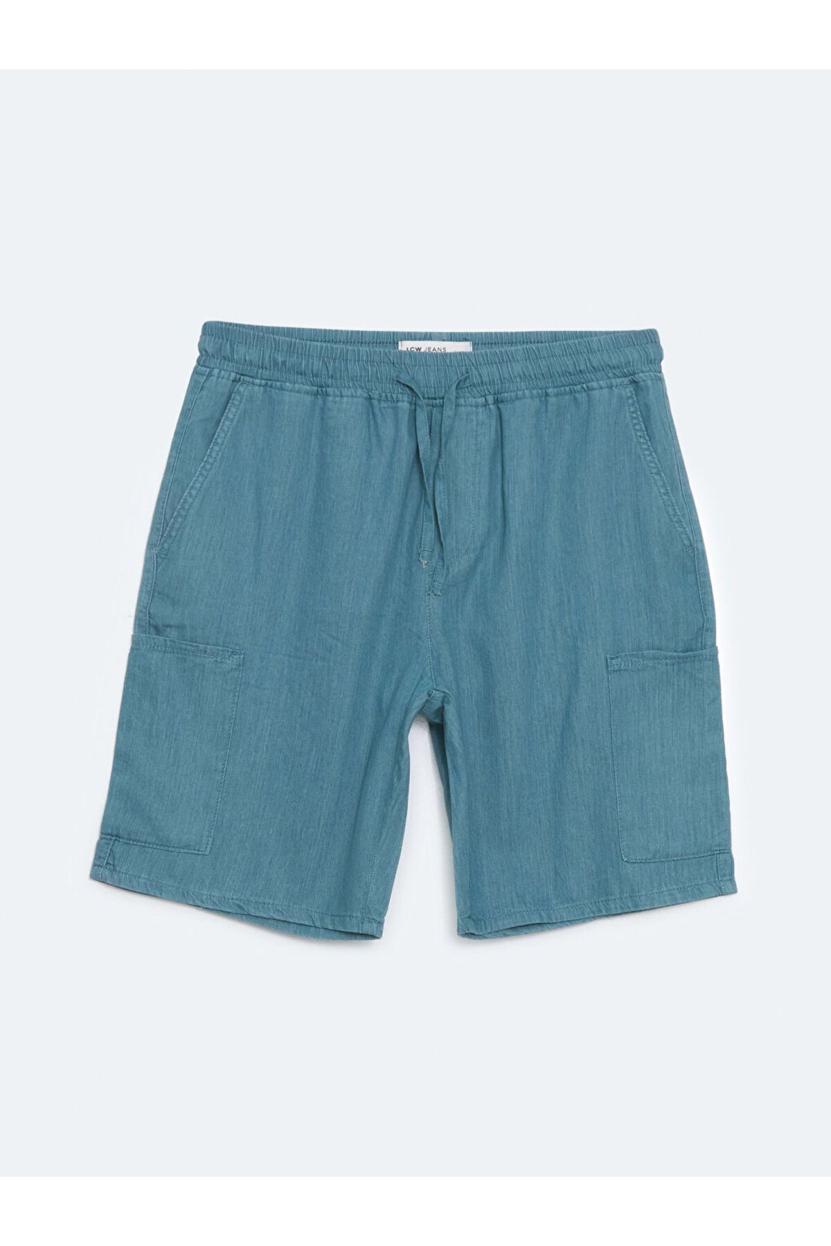 LC Waikiki-Sparkling Selections from Shining Store |   Jeans Indigo Comfortable Fit Men's Jean Shorts 5