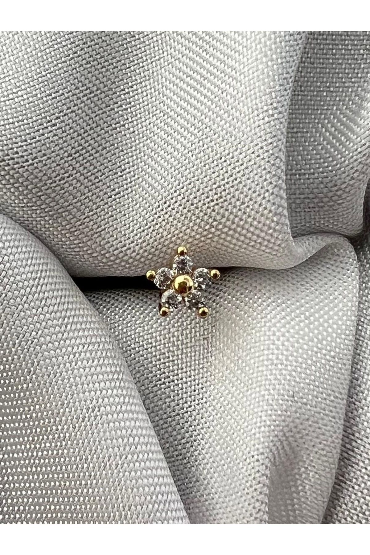 MODA Çiçek Cerrahi Çelik Piercing