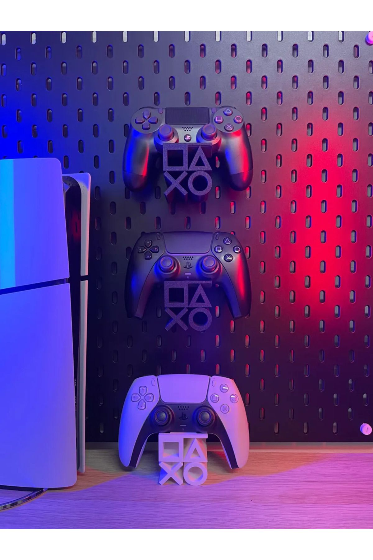 çakıralp3d 🎮 PlayStation 4 5 DualSense Kumanda Standı / Duvar Askısı