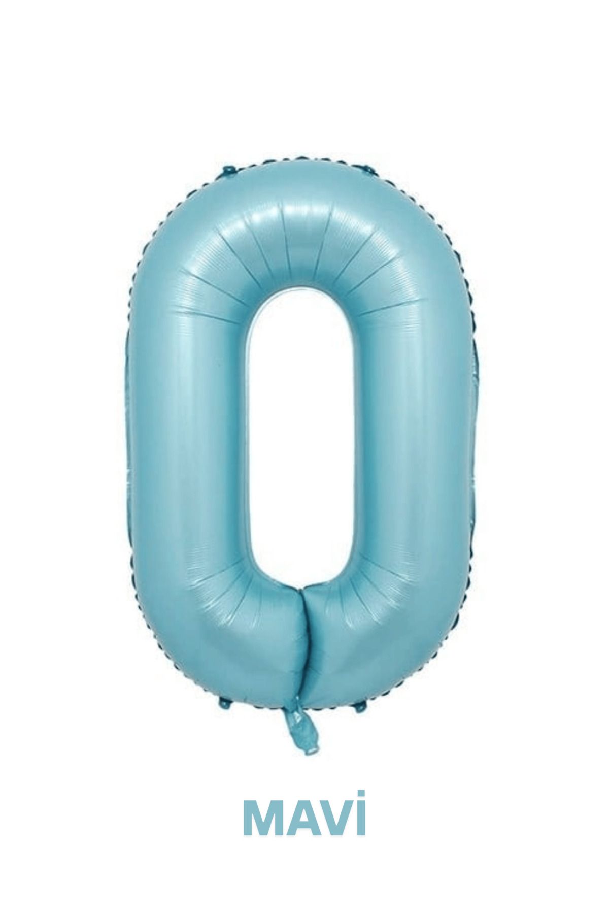 Mielibon Rakam Folyo Balon Mavi Renk - 76 cm
