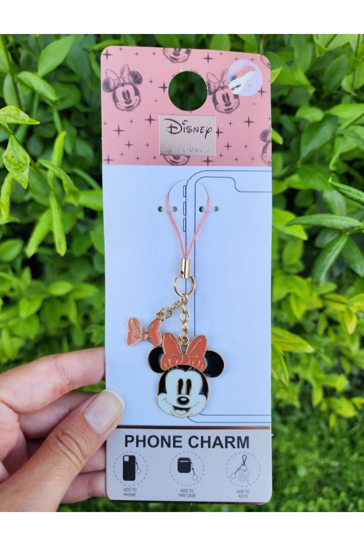 Disney Minne Mouse Charm Aksesuar (Lisanslı Ürün)