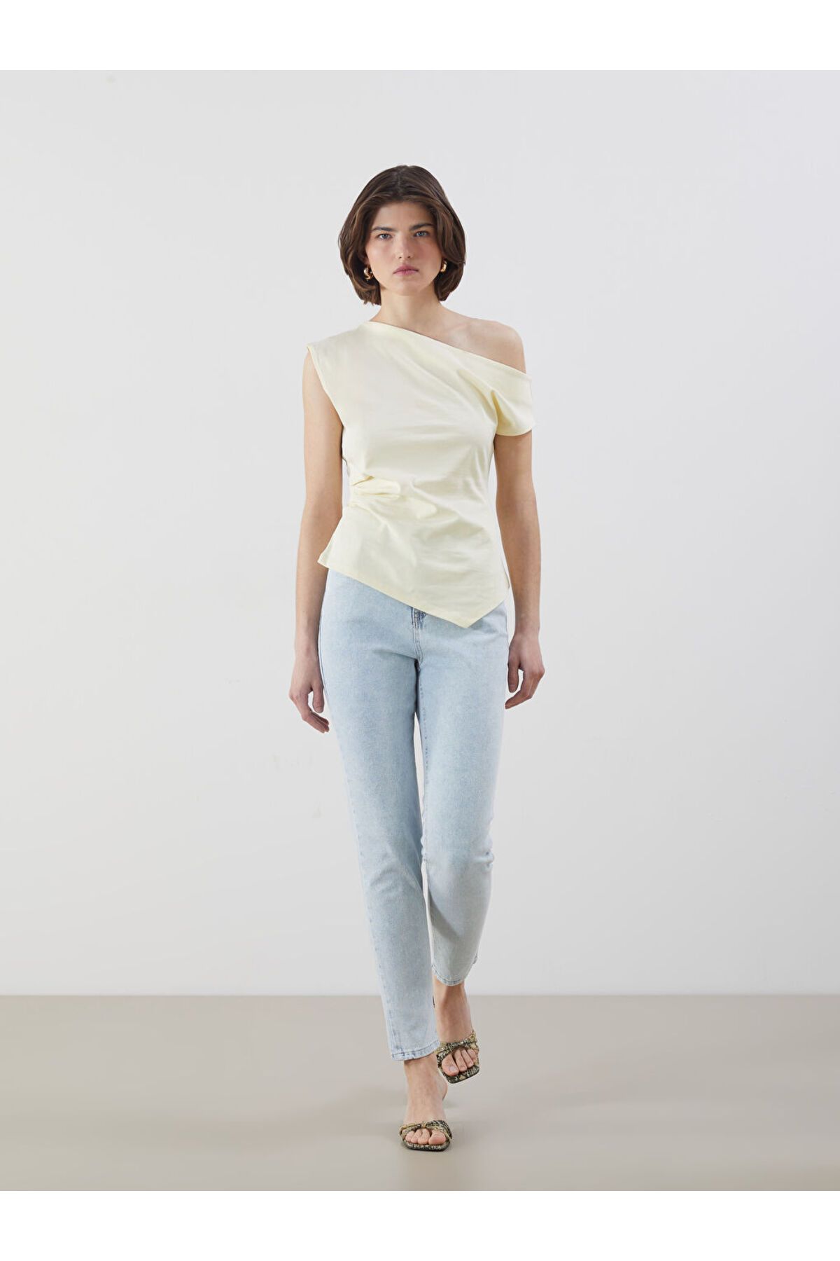 LC Waikiki Slim Mom Kadın Jean Pantolon