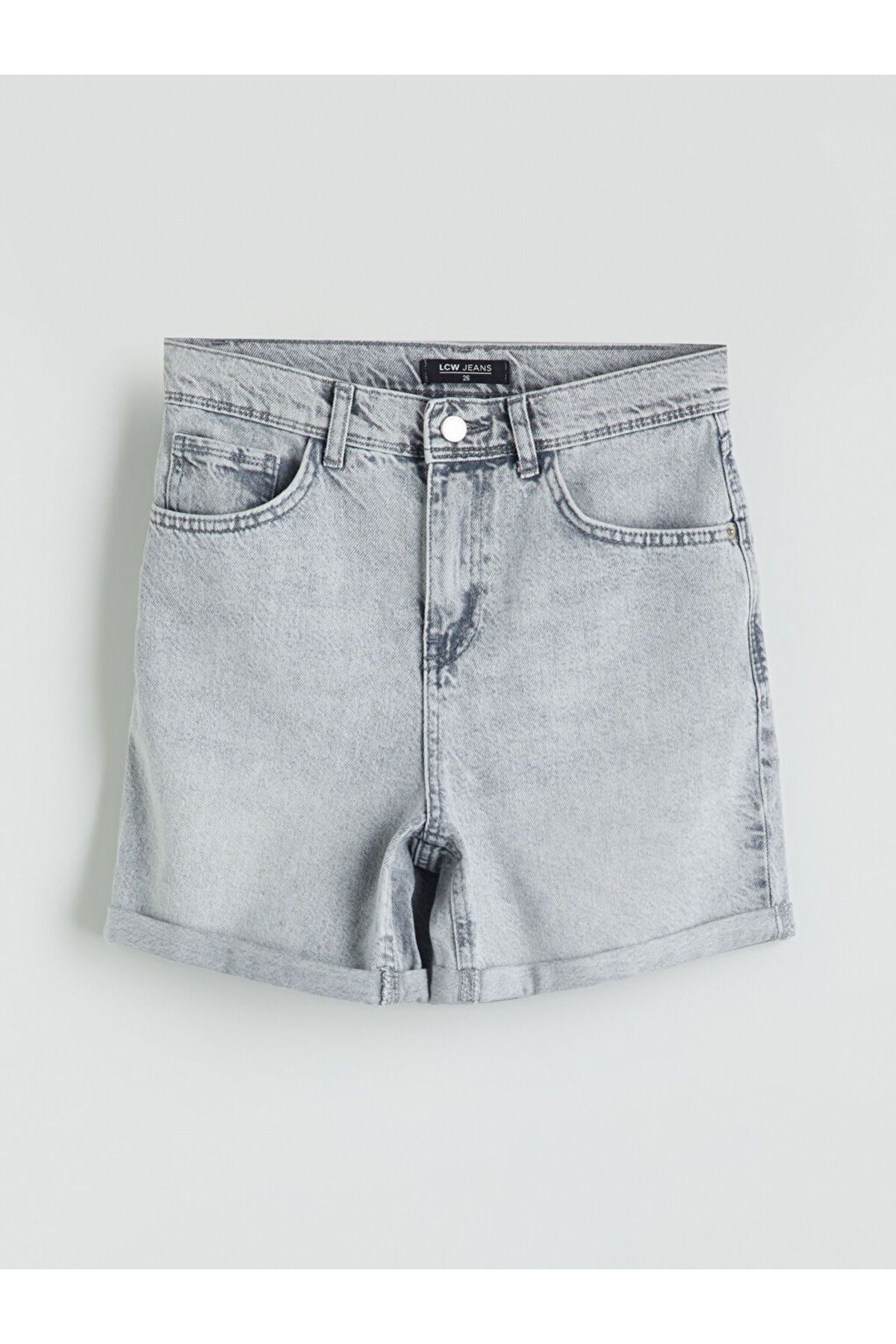 LC Waikiki Standart Fit Kadın Jean Şort