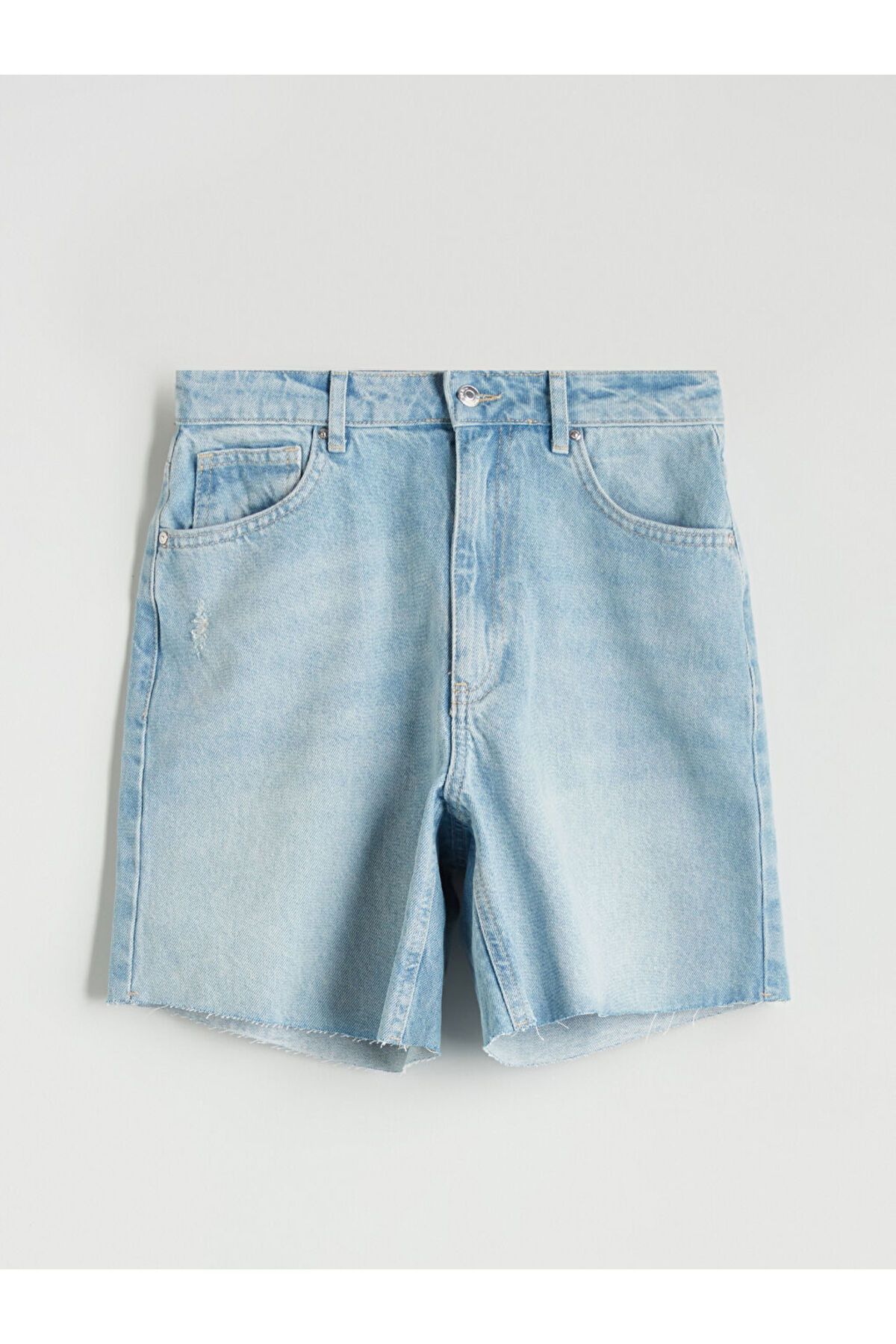 LC Waikiki Standart Fit Kadın Jean Şort