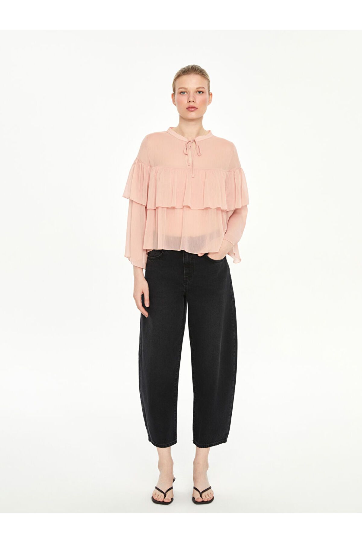 LC Waikiki Balloon Fit Kadın Jean Pantolon