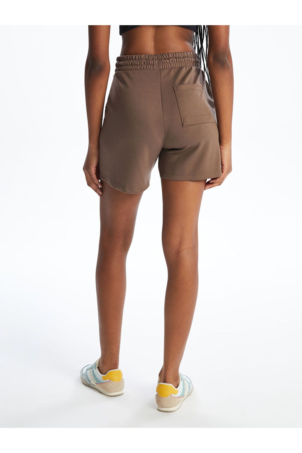 LC Waikiki-New Season Women's Shorts with Elastic Waist - S5Ph30Z8 4