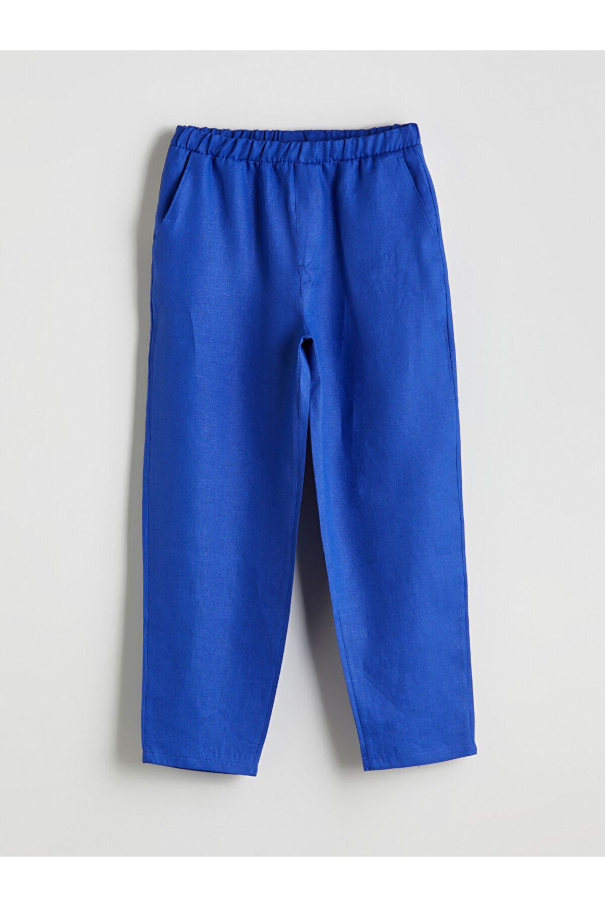 LC Waikiki Yeni Sezon Beli Lastikli Keten Kadin Pantolon - S5O265Z8
