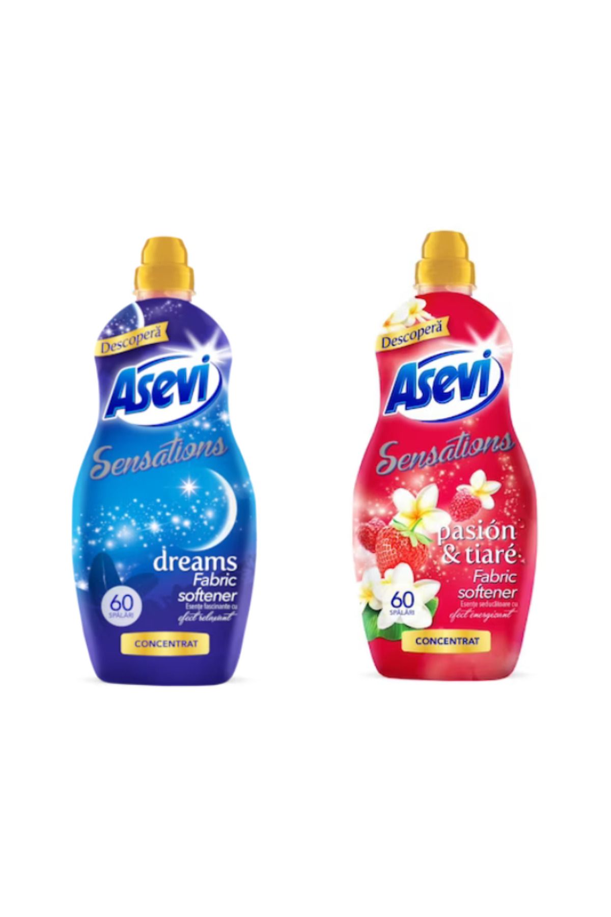 ASEVI Set Balsam Rufe Sensations Dreams, 60 Spalari + Balsam Rufe Sensations Pasion 60 Spalari - One Size