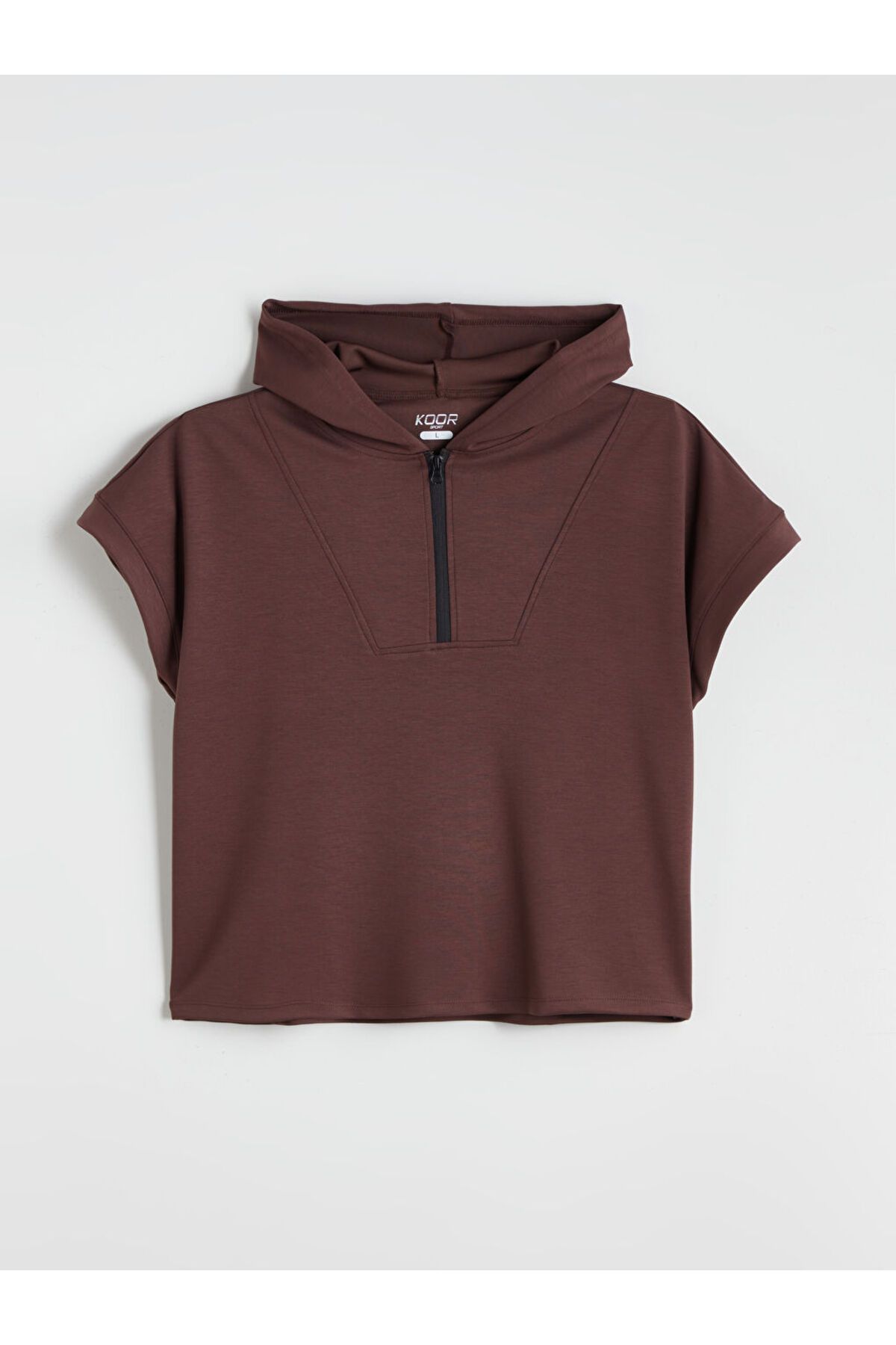 LC Waikiki Fermuarlı Yaka Kadın Hoodie