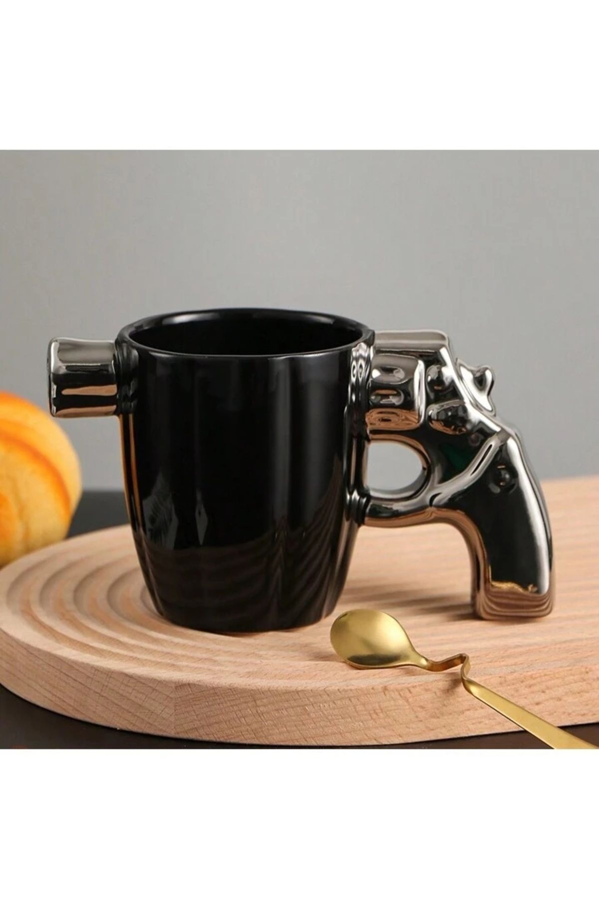 Wolawood Tasarımlı Kupa Bardak Seramik Saplı İlginç Hediye Kahve Çay Mug Farklı Dekoratif Eşya