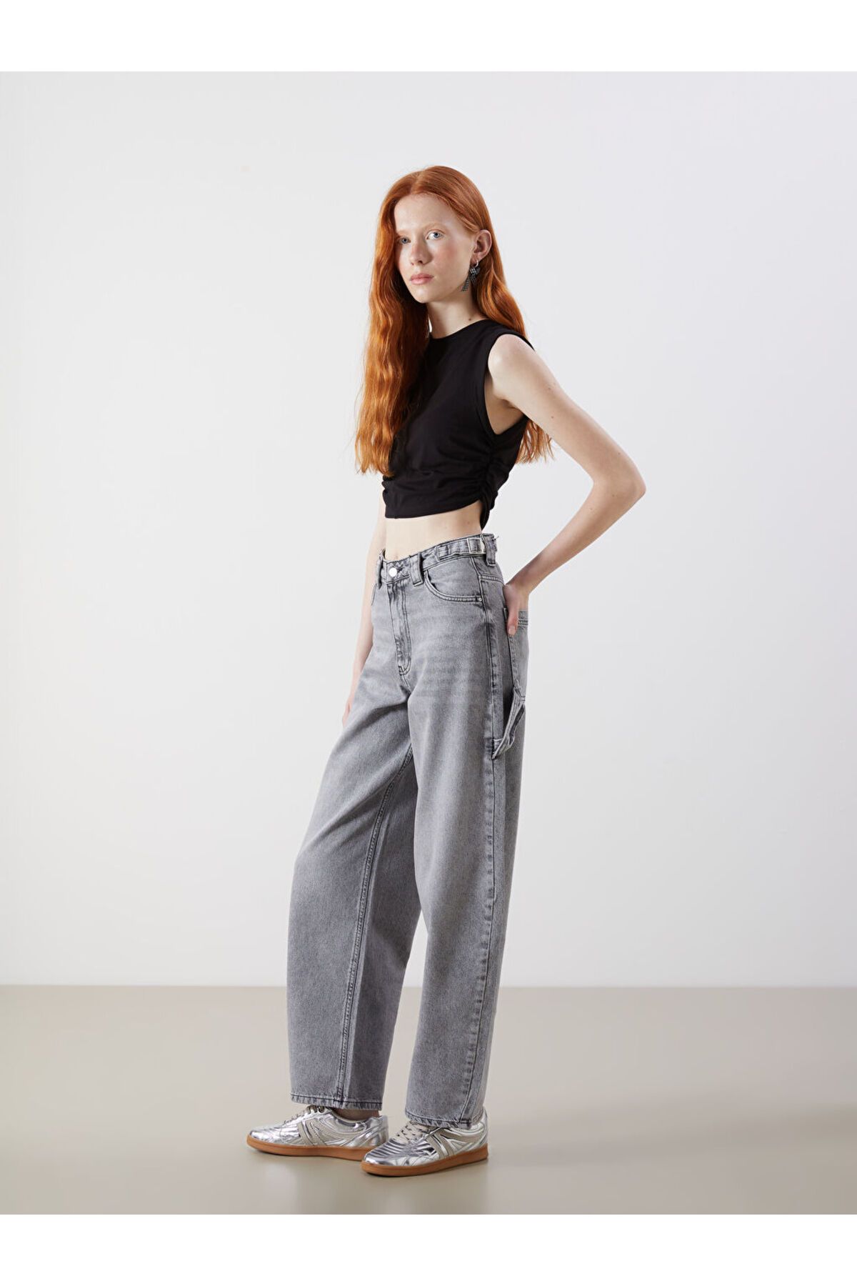 LC Waikiki Baggy Fit Kadın Jean Pantolon