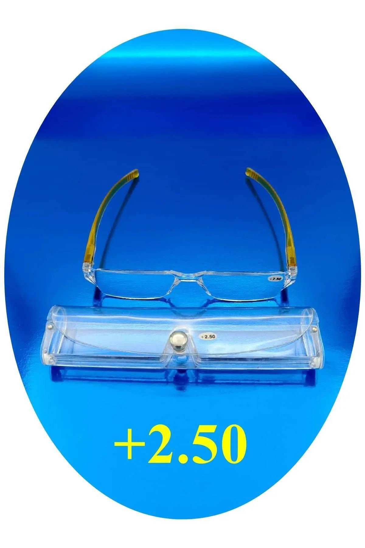 TAN EXPRESS Unisex Kitap Okuma Ve Bilgisayar Gözlüğü (+2.50) 1 Adet