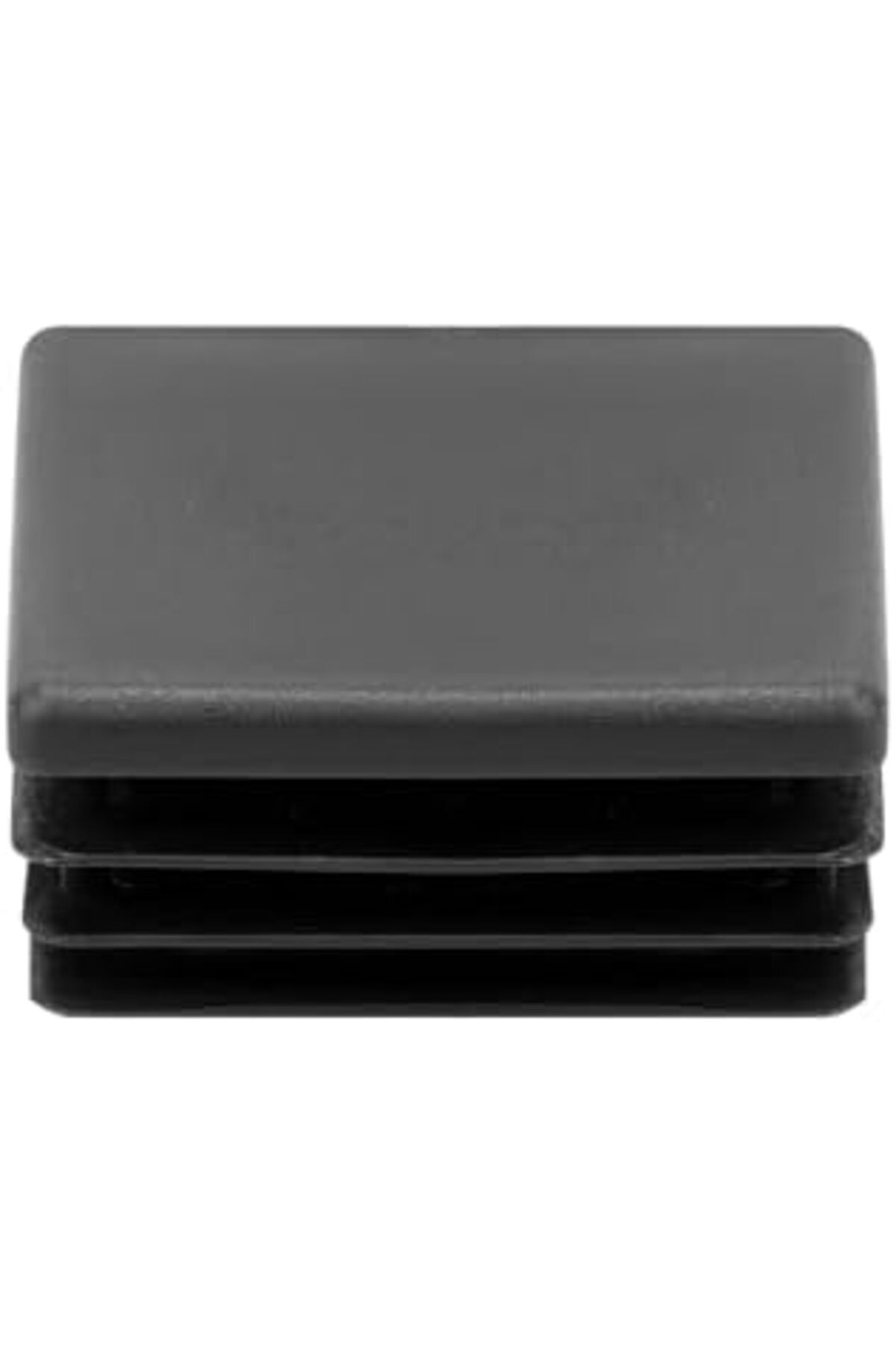 GENERAL-QWORK 20 PCS 40 x 40 mm Black Plastic Square Plugs for Square Tube, Anti-Scratch, Rectangular End Pl 4
