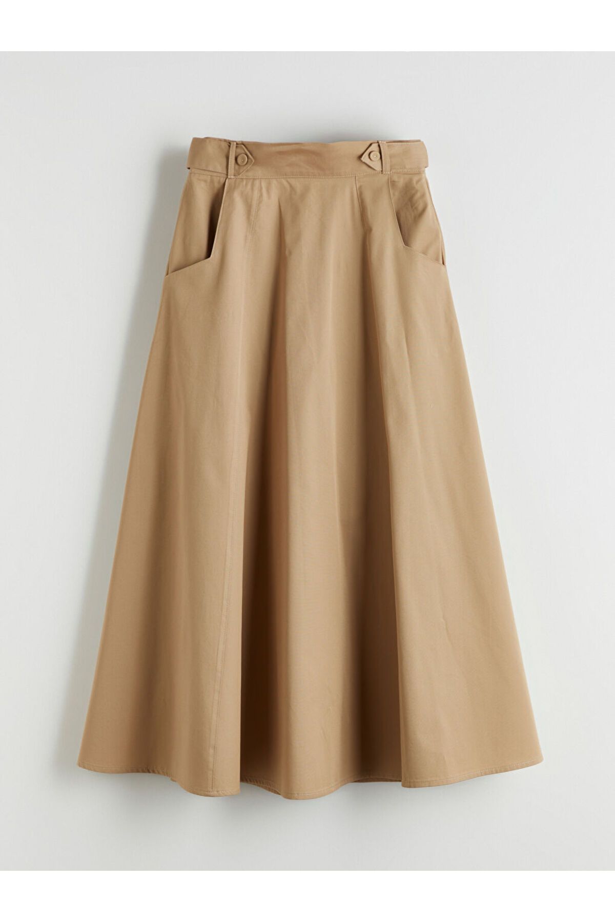 LC Waikiki-Flared Skirt with Elastic Waist 5