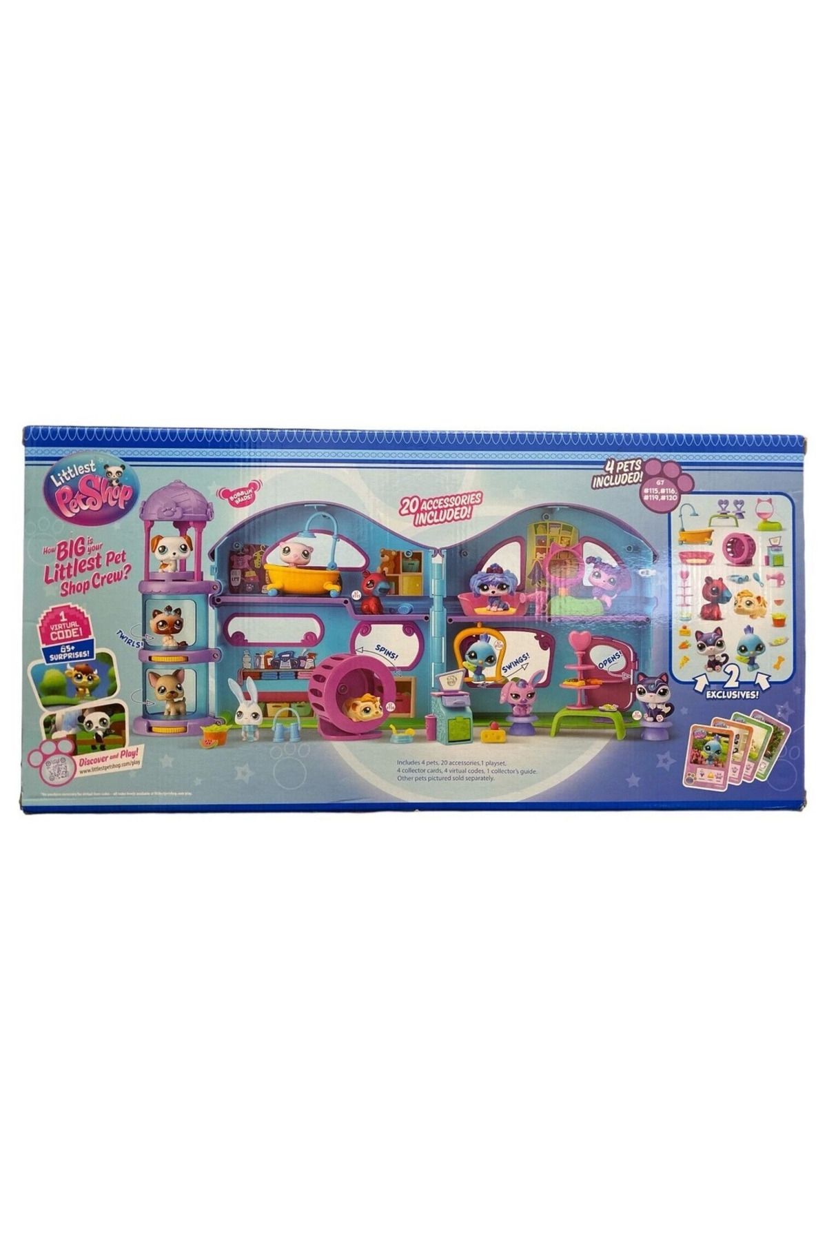 estevia Minişler Deluxe Figür Oyun Seti 4'Lü Yeni!!!