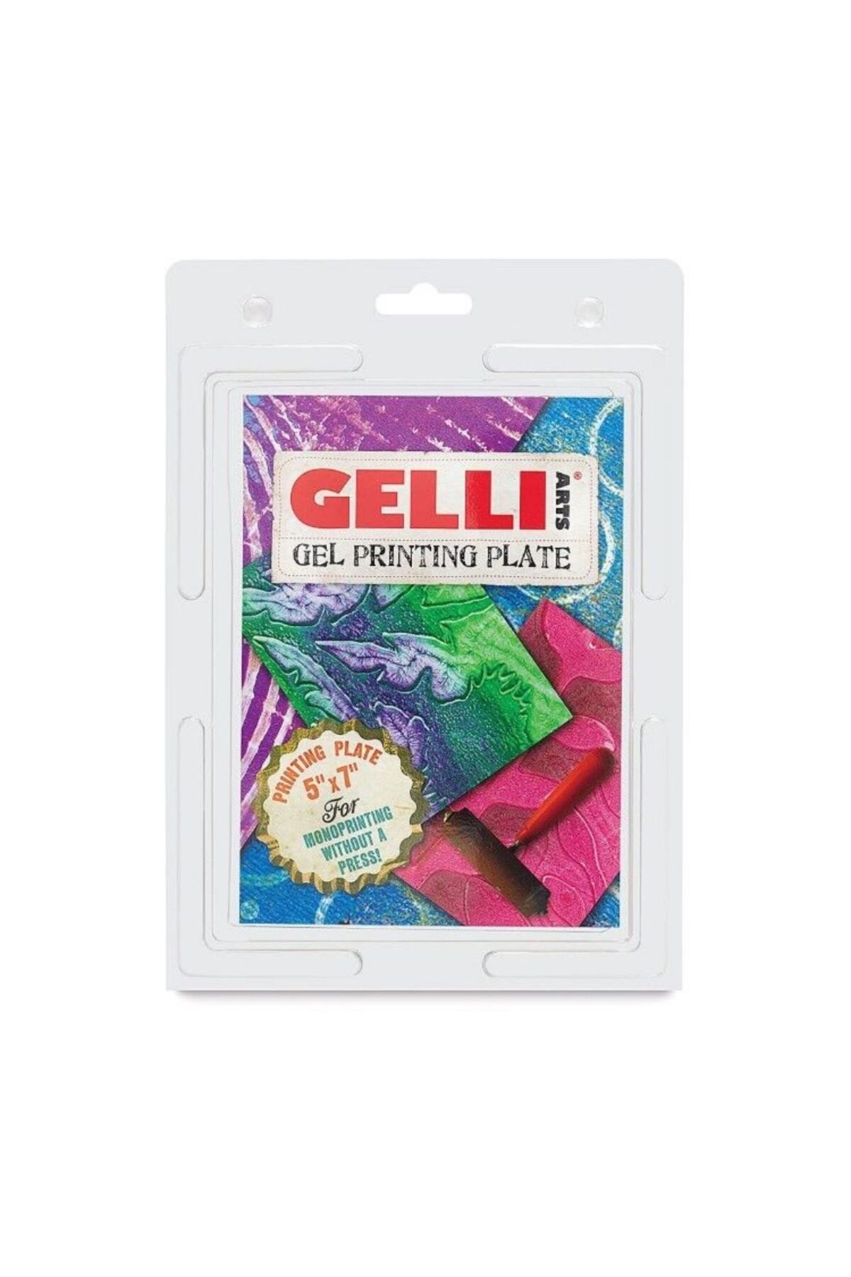 MASTRO Gelli Arts Gel Printing Plate Jel Dikdörtgen Baskı Plakası 12.5cm x 17.5cm