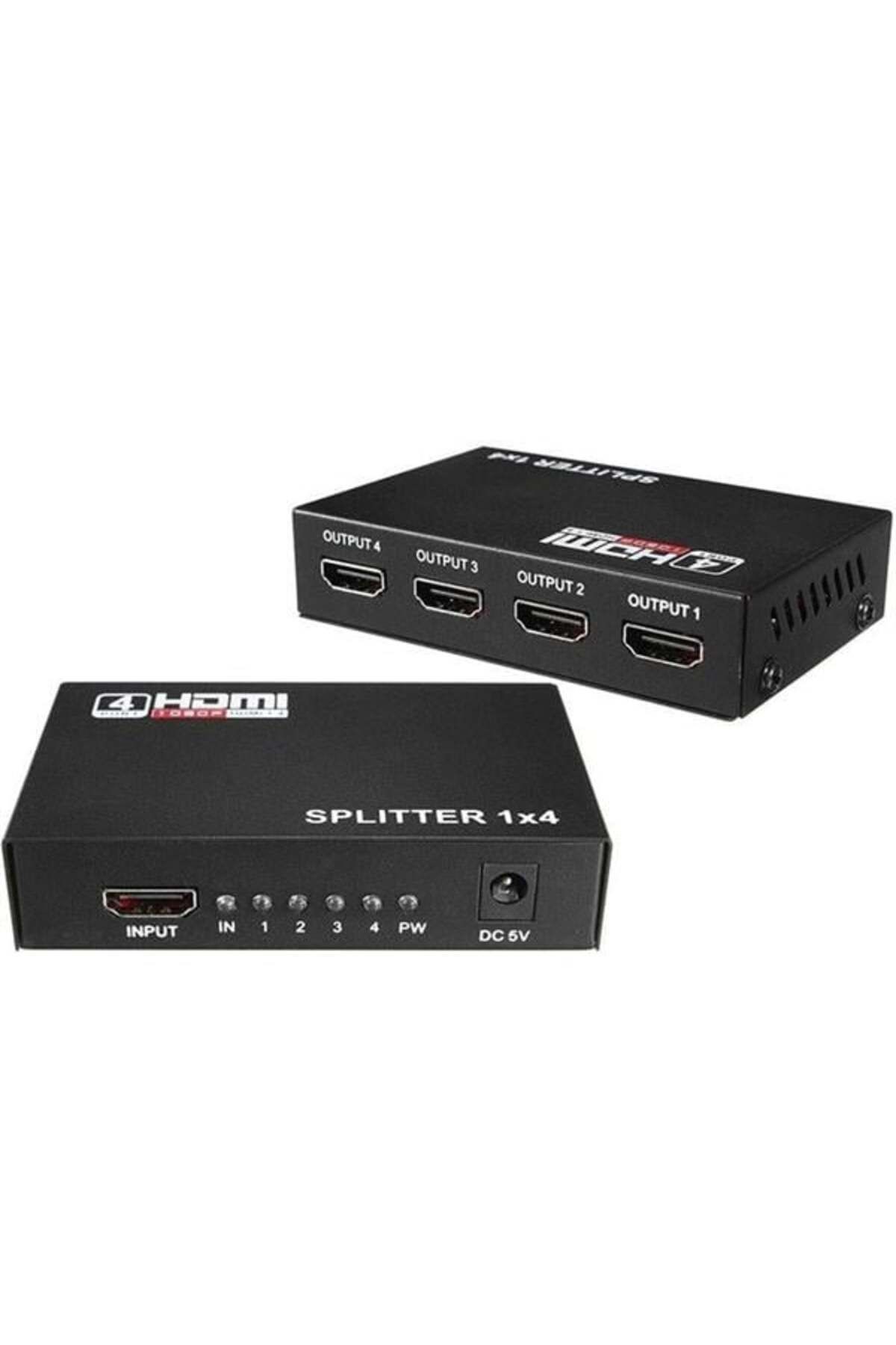 NETWORK ART Fully G-538G 1.4V 1080P 3D 4 Portlu Hdmi Splitter Dağıtıcı