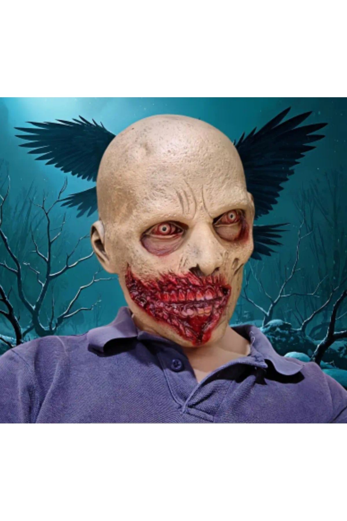 Widmann LATEXS ÜRKÜTÜCÜ ZOMBİ MASKESİ