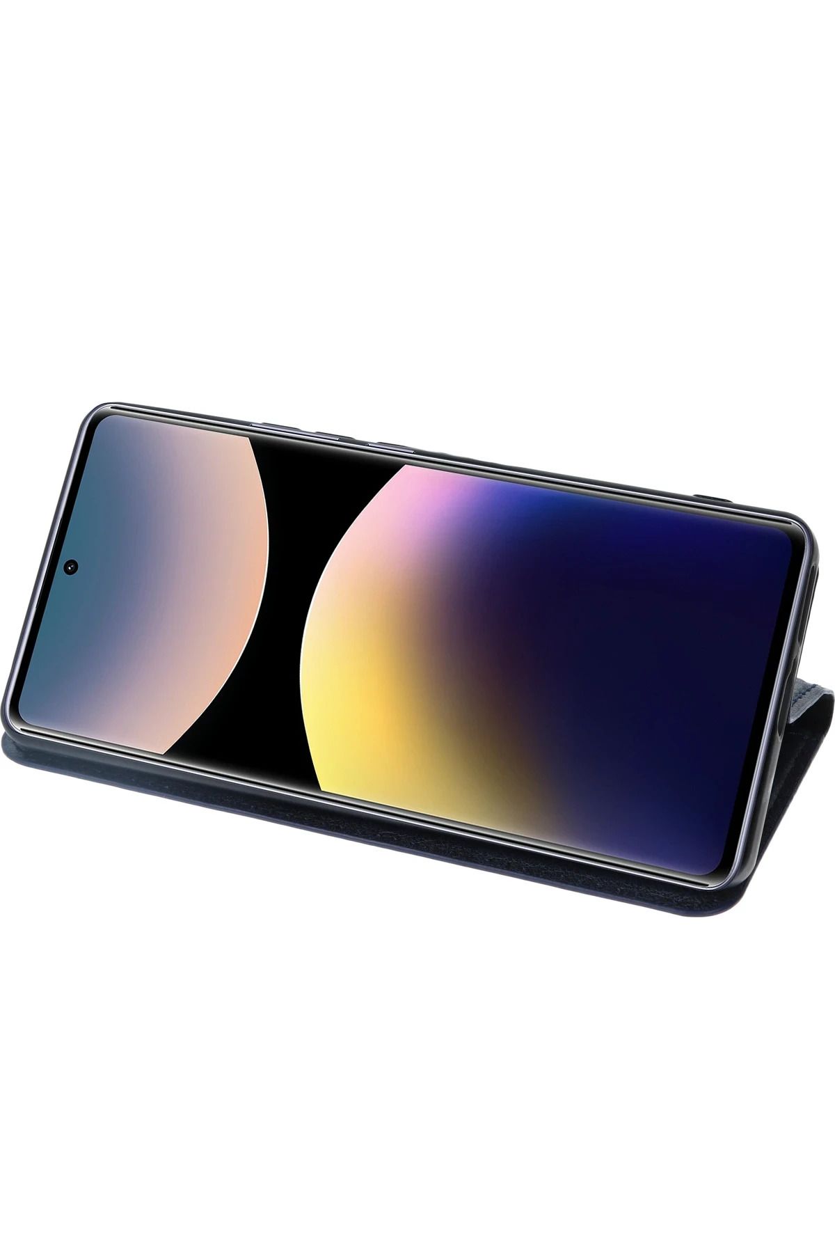NewFace Xiaomi Redmi Note 14 Pro 4G Kılıf Trend S Plus Kapaklı Kılıf - Lacivert YNSMR