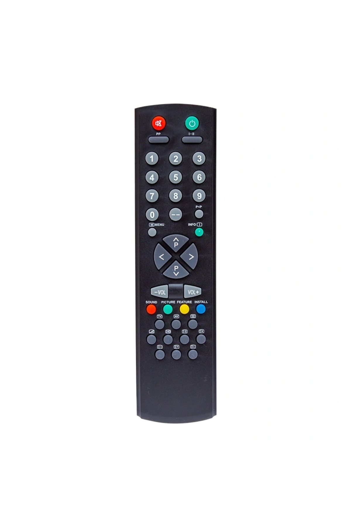 ALFA AKSESUAR 03 Vestel 2040 Black L Serisi Tv Kumanda (3646=7347)