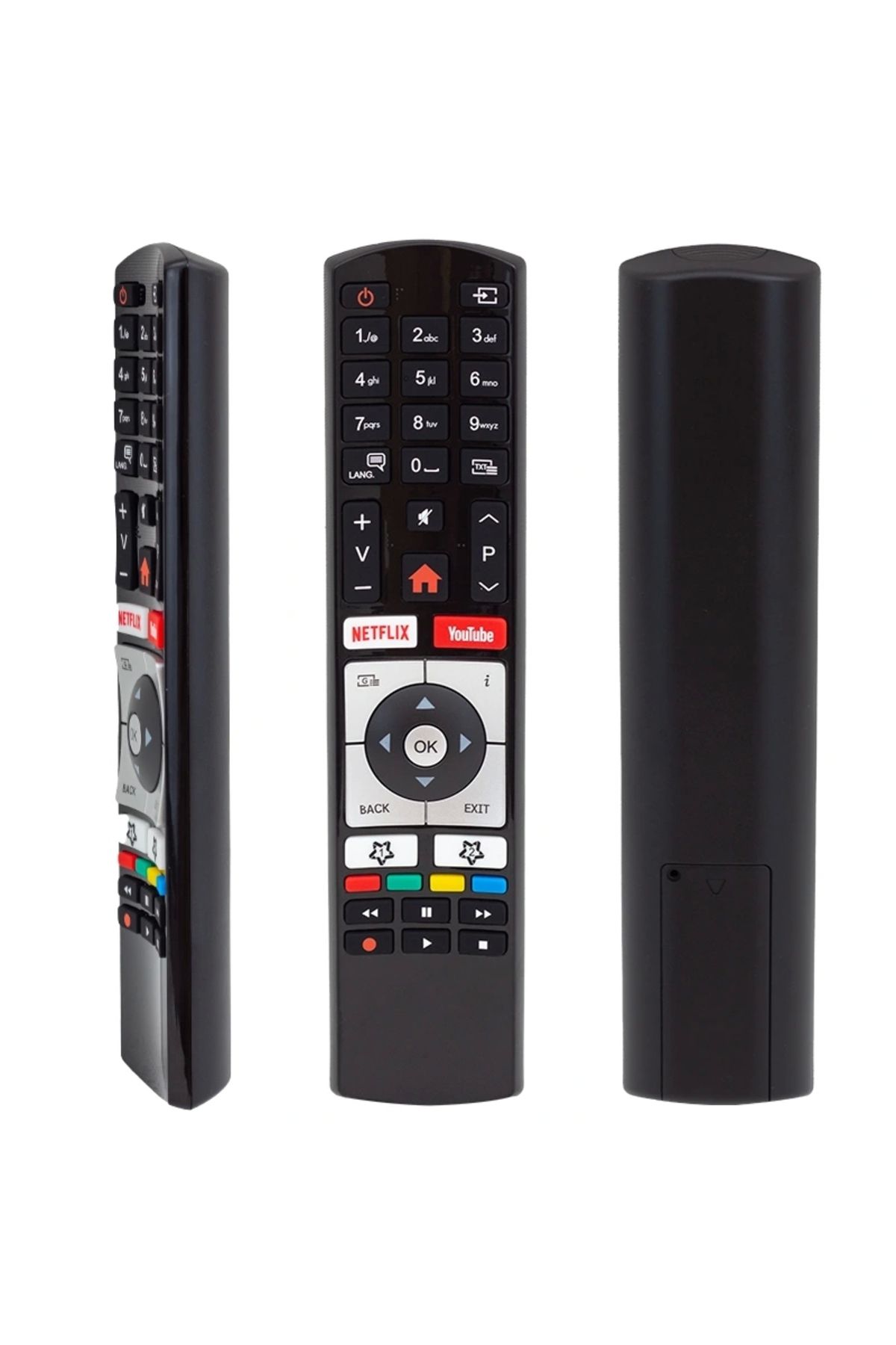 ALFA AKSESUAR 03 Vestel Rc4318 H0362a Netflıx-youtube Tuşlu Tv Kumanda Yazısız (30100823)