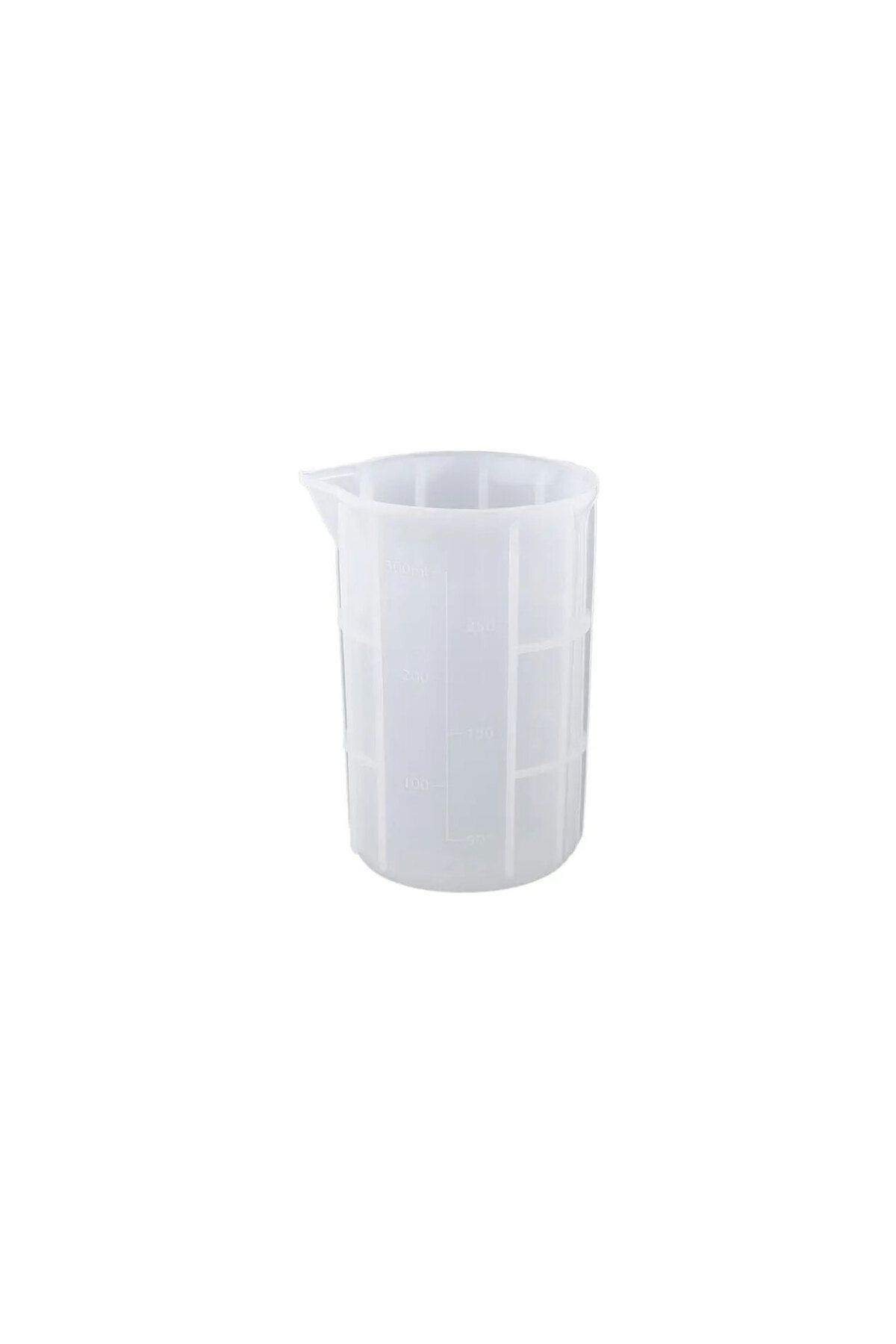 TT Tahtakale Toptancıları Epoksi Reçine Silikon Beaker Döküm Karıştırma Kabı Uçlu 300 ML