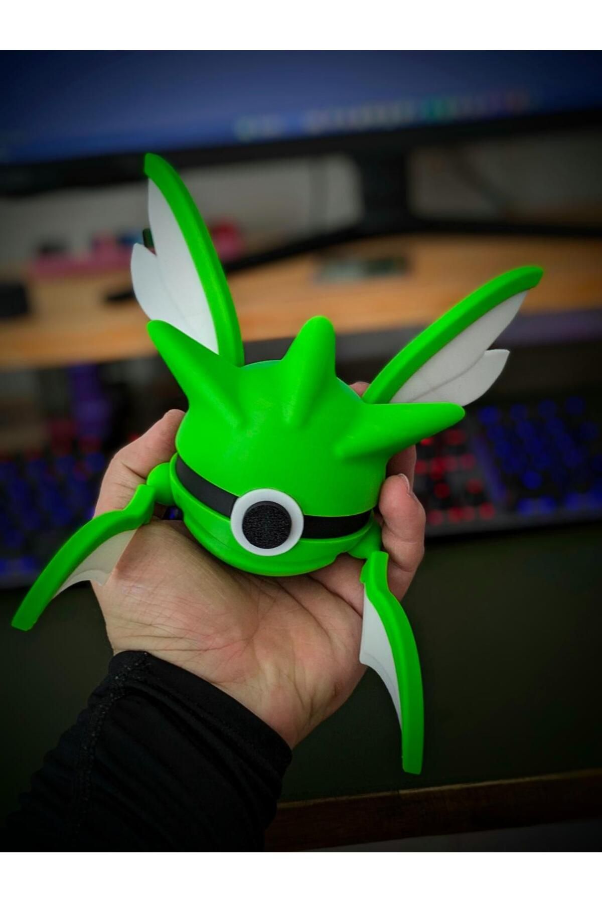 üç boyutlu haller Özel Tasarım Scyther Pokemon Pokeball Pokemon Kutusu