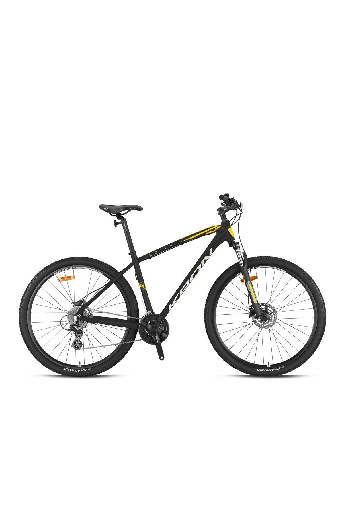 Kron XC 150 - 29 MTB - 17' - 24 Vites - H.DISC - Mat Siyah-Gri/Sarı