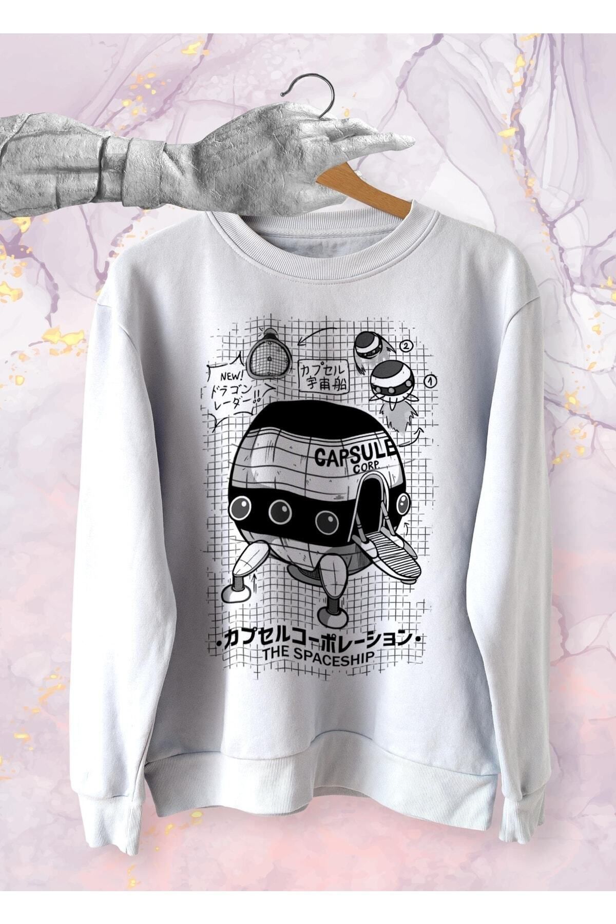Pisa Art Dragon Ball The Spaceship - Sweatshirt