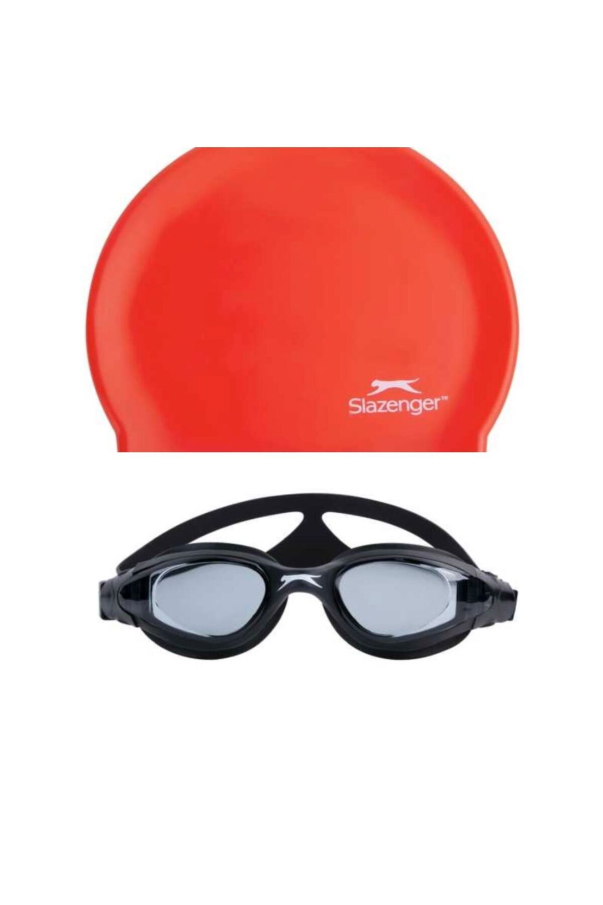 Slazenger Junior Yüzücü Gözlüğü Aero GS16 Smoke BlackBlack+BONE
