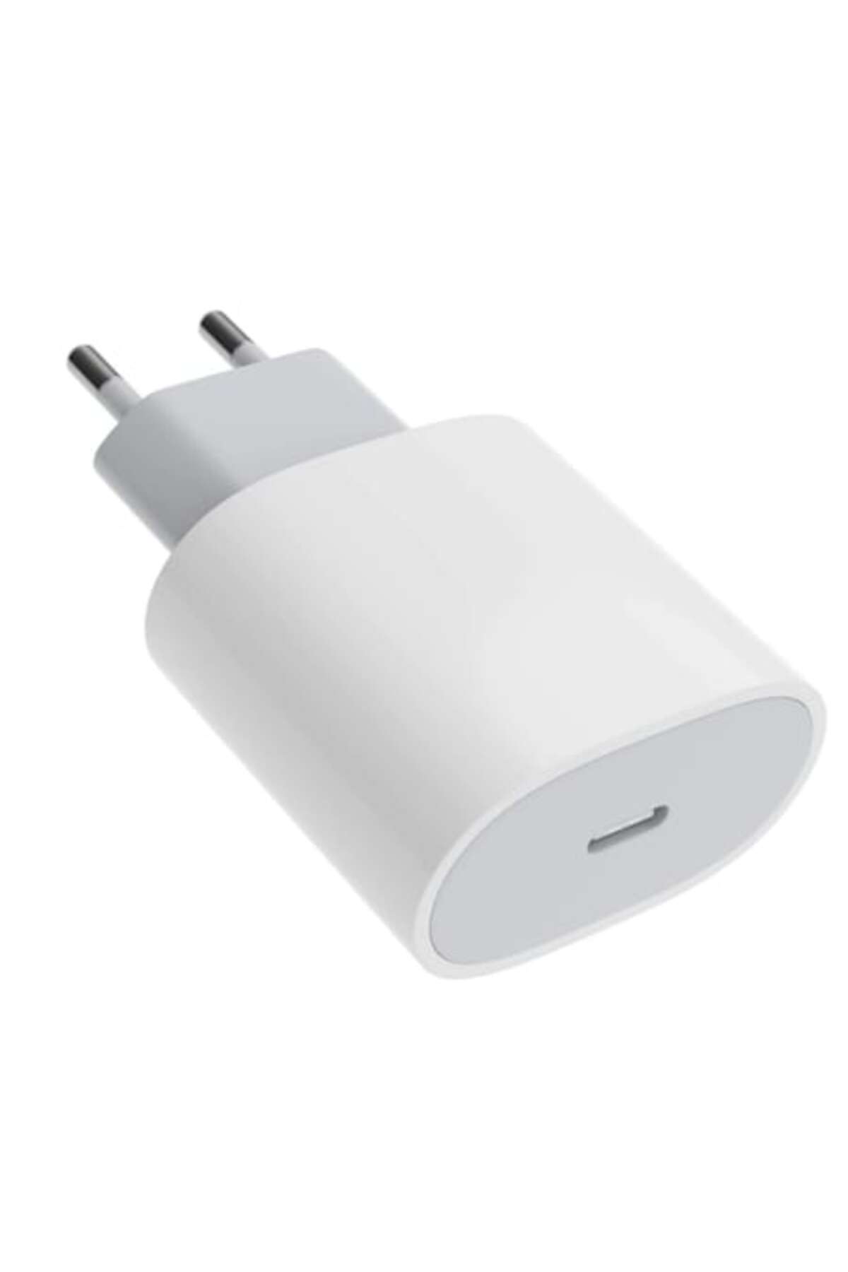 Apple Зарядно устройство, Бързо зареждане, USB тип C, 20W, Бяло